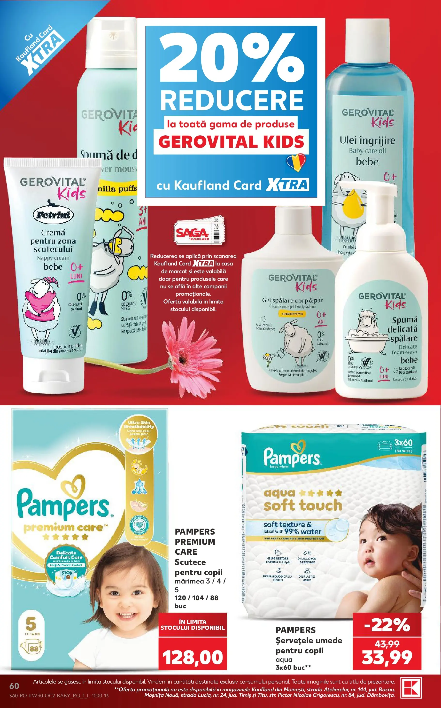 Kaufland Miercurea Ciuc 22.07.2026 || Revista si Oferte | Pagină: 60 | Produse: Body, Ulei, Șervețele umede, Scutece Kaufland Miercurea Ciuc 22.07.2026 - Revista si Oferta | Pagină: 60 | Produse: Body, Ulei, Șervețele umede, Scutece