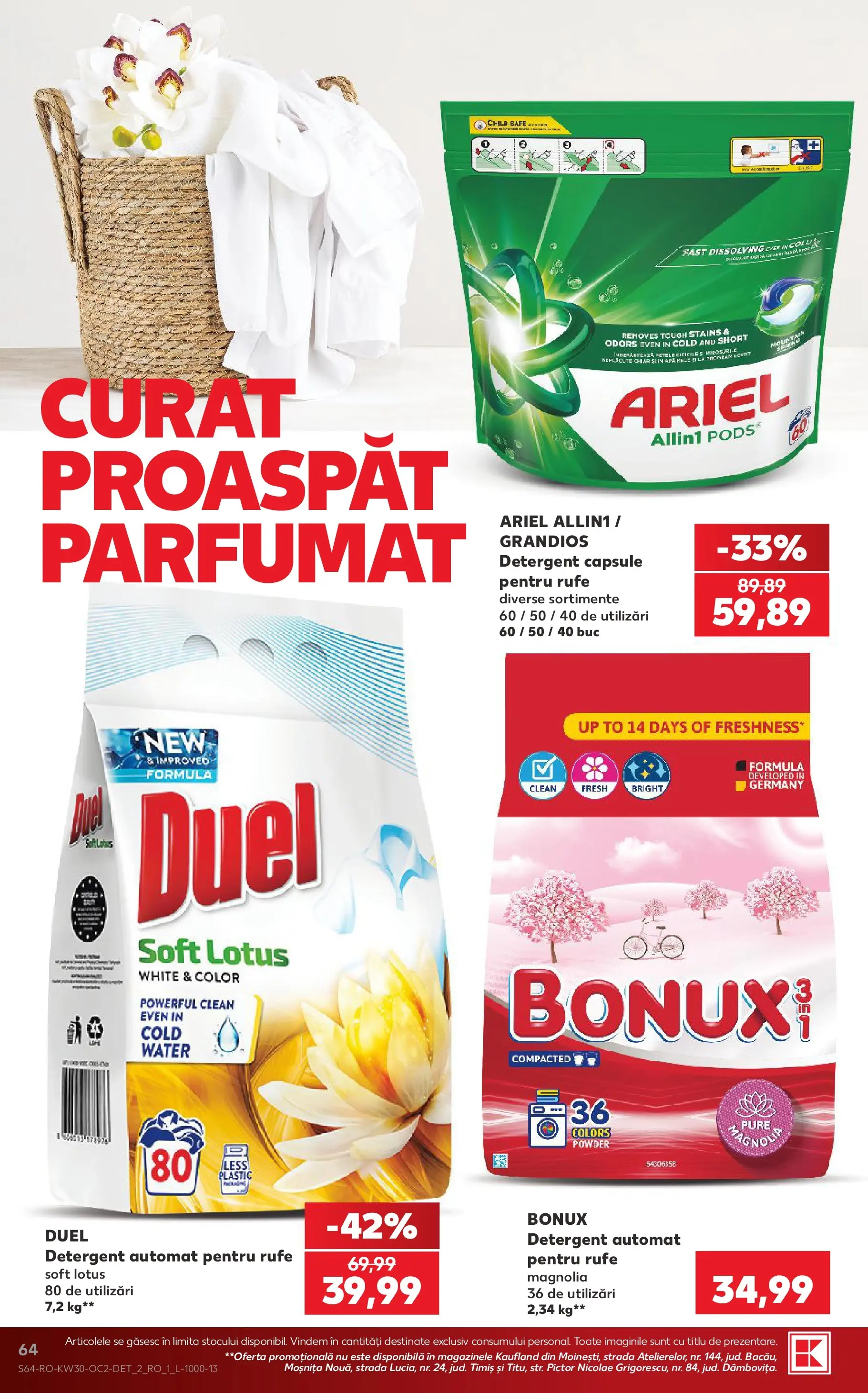 Kaufland Miercurea Ciuc 22.07.2026 || Revista si Oferte | Pagină: 64 | Produse: Pomelo, Kedi Ödül Oyuncakları, Detergent Kaufland Miercurea Ciuc 22.07.2026 - Revista si Oferta | Pagină: 64 | Produse: Pomelo, Kedi Ödül Oyuncakları, Detergent