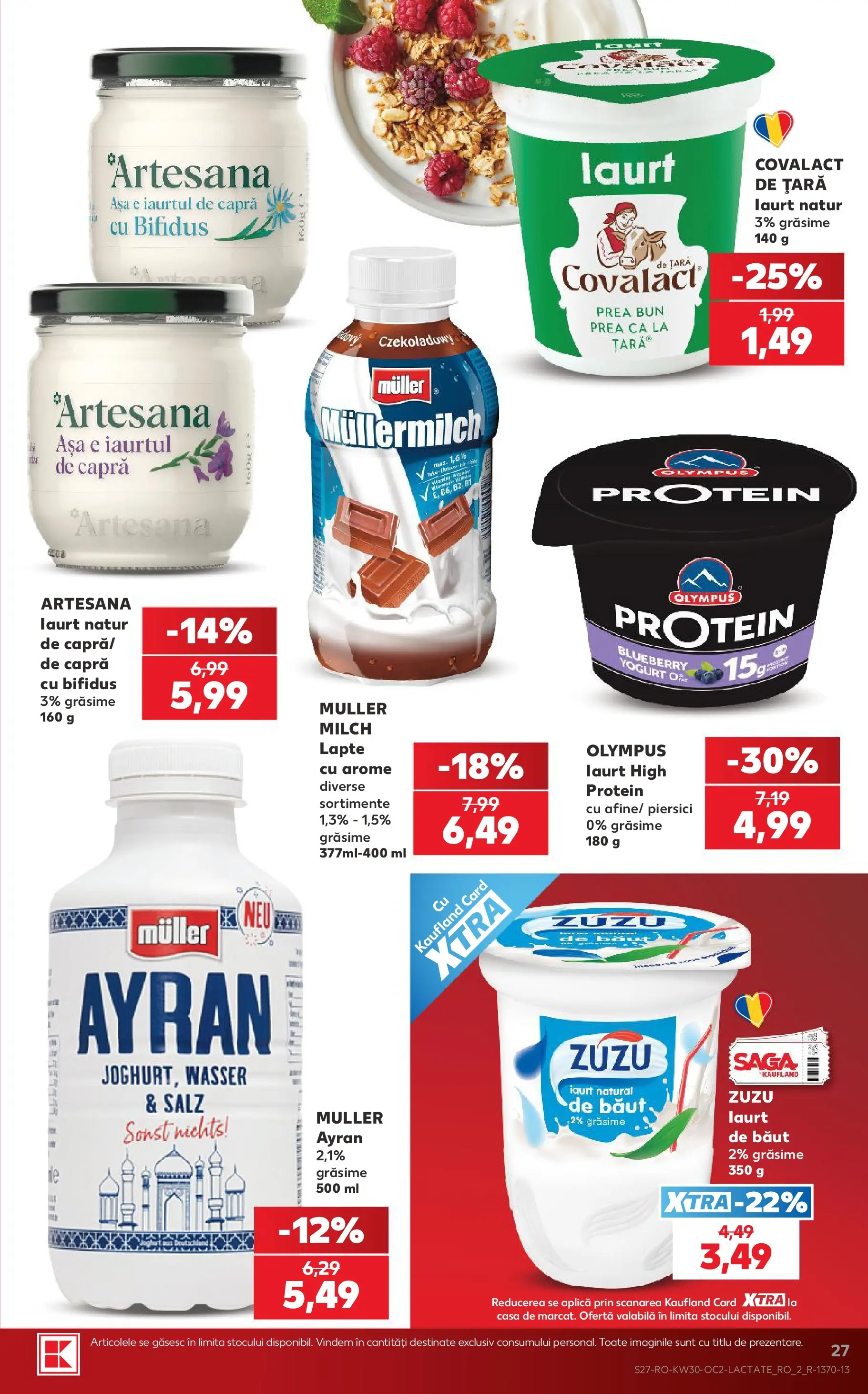 Kaufland Miercurea Ciuc 22.07.2026 || Revista si Oferte | Pagină: 27 | Produse: Tırnak makası, Lapte, Iaurt Kaufland Miercurea Ciuc 22.07.2026 - Revista si Oferta | Pagină: 27 | Produse: Tırnak makası, Lapte, Iaurt