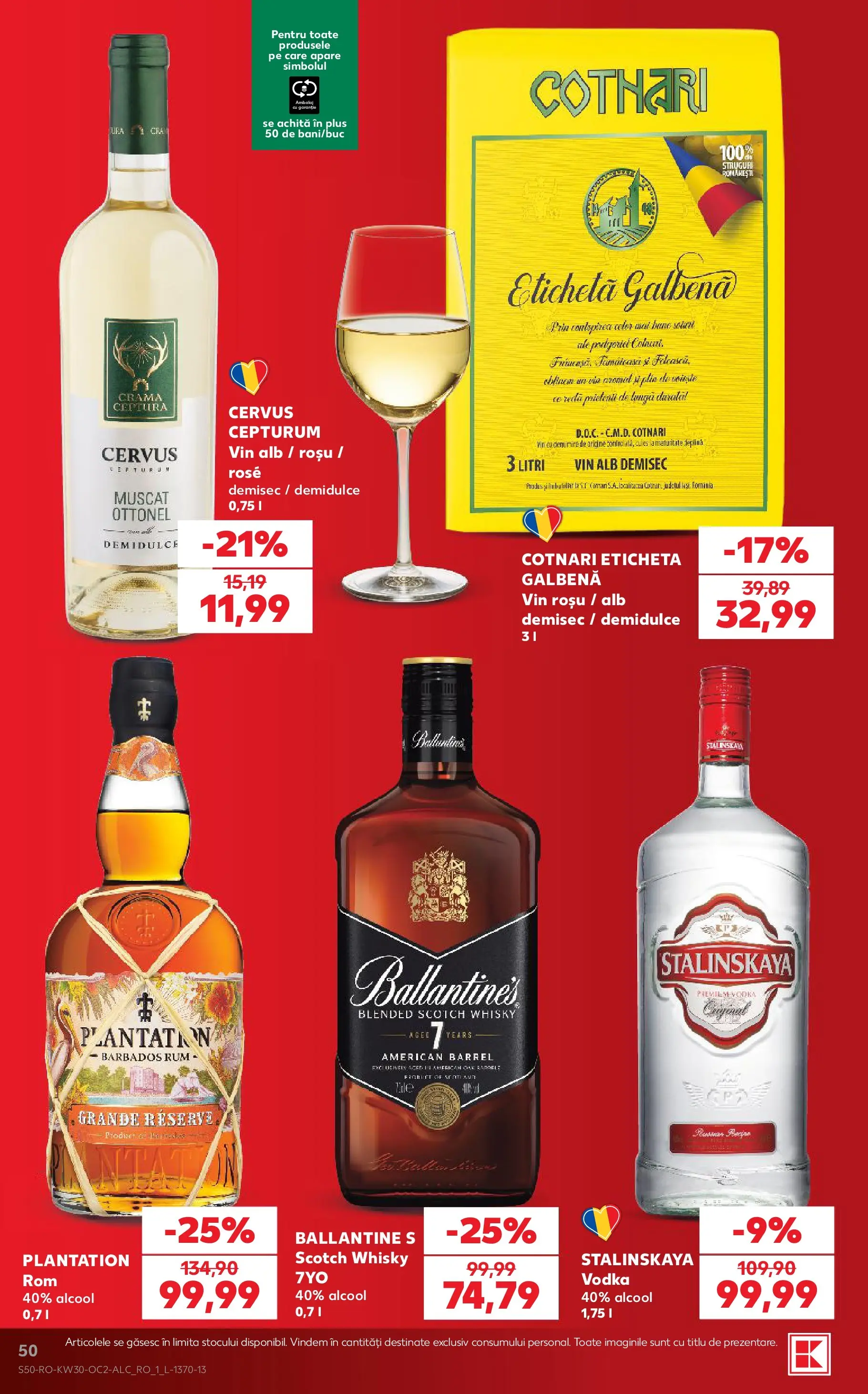 Kaufland Miercurea Ciuc 22.07.2026 || Revista si Oferte | Pagină: 50 | Produse: Vin, Vodka Kaufland Miercurea Ciuc 22.07.2026 - Revista si Oferta | Pagină: 50 | Produse: Vin, Vodka