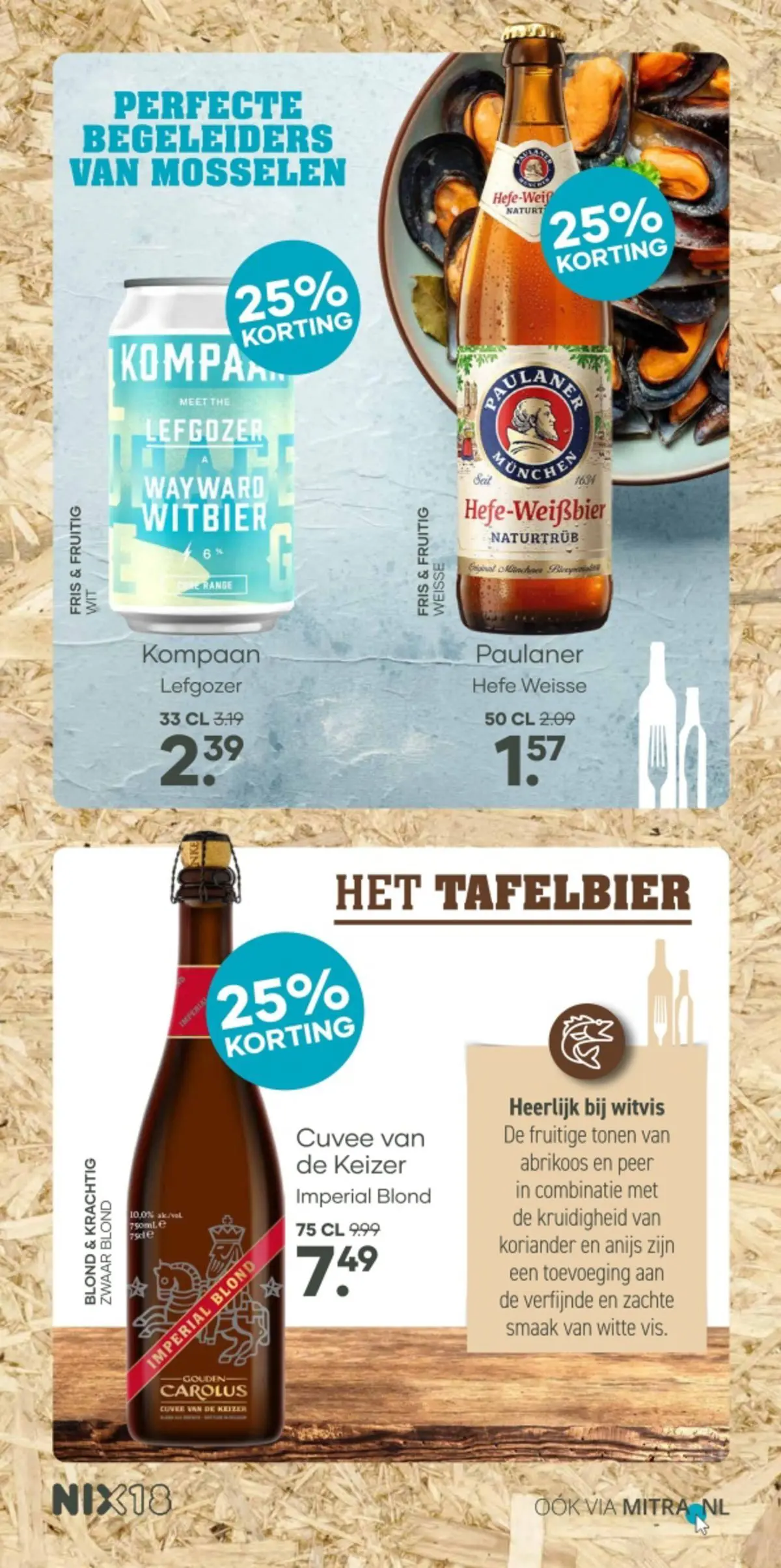 Mitra folder vanaf 20-07-2026 || NIEUWE | Pagina: 10 | Producten: Mosselen, Koriander, Abrikoos, Peer