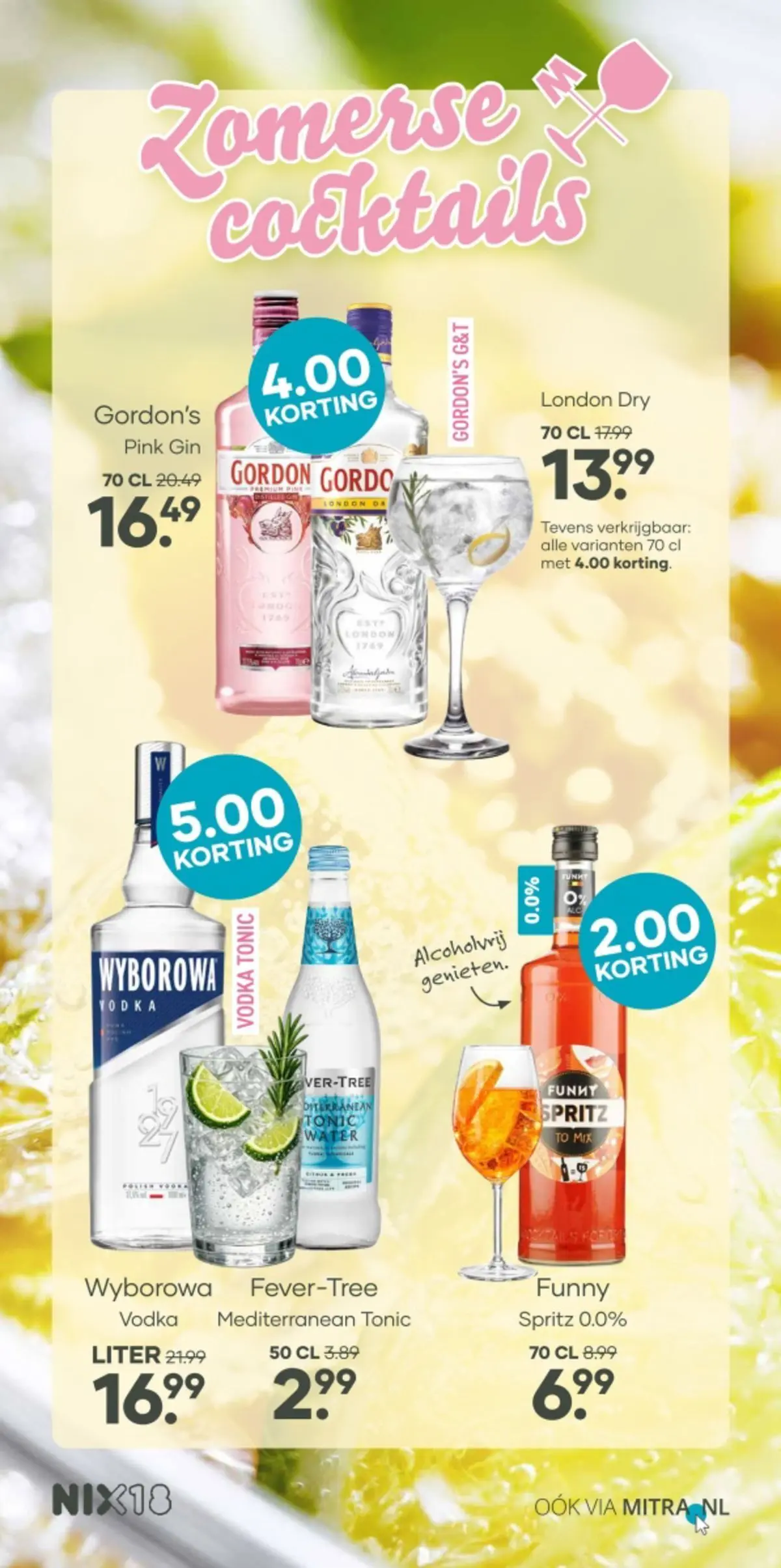 Mitra folder vanaf 20-07-2026 || NIEUWE | Pagina: 20 | Producten: Gin, Festék