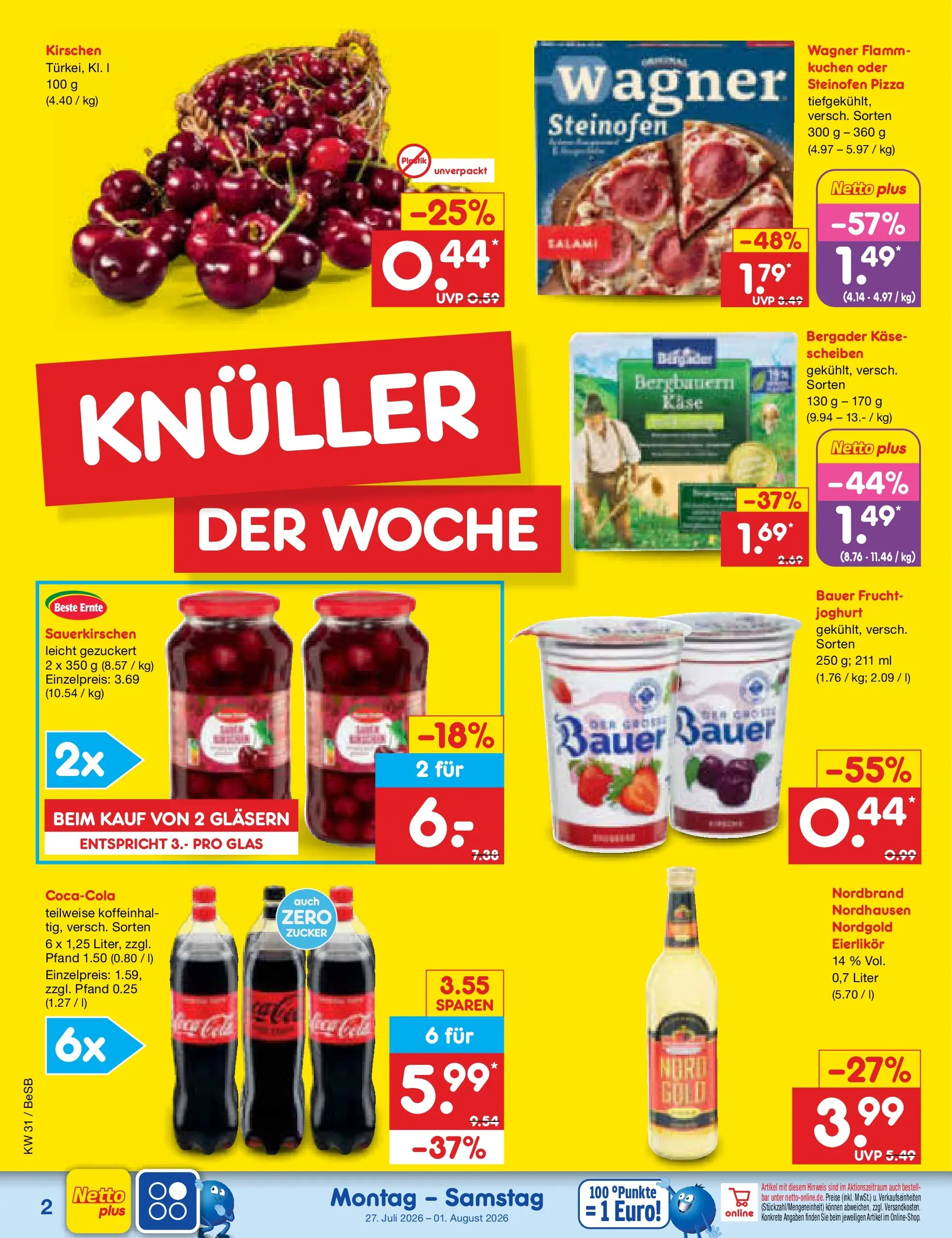 Netto Marken-Discount Prospekt Berlin-Prenzlauer Berg (ab 27.07.2026) ยป Angebote | Seite: 2 | Produkte: Kรคse, Joghurt, Kirschen, Pizza Netto Marken-Discount Prospekt Berlin-Prenzlauer Berg (ab 27.07.2026) ยป Angebote | Seite: 2 | Produkte: Kรคse, Joghurt, Kirschen, Pizza