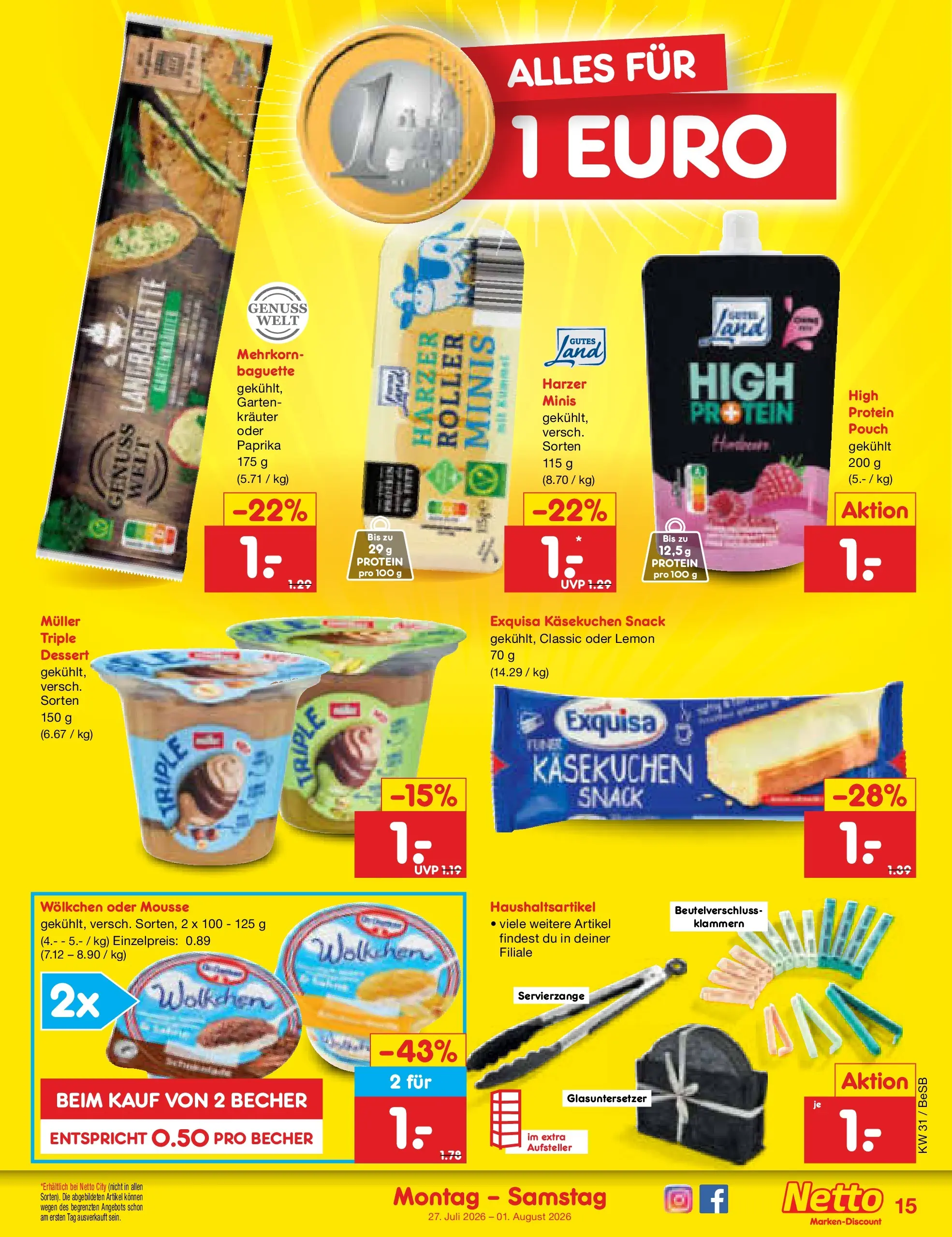 Netto Marken-Discount Prospekt Berlin-Prenzlauer Berg (ab 27.07.2026) ยป Angebote | Seite: 25 | Produkte: Baguette, Exquisa, Paprika Netto Marken-Discount Prospekt Berlin-Prenzlauer Berg (ab 27.07.2026) ยป Angebote | Seite: 25 | Produkte: Baguette, Exquisa, Paprika