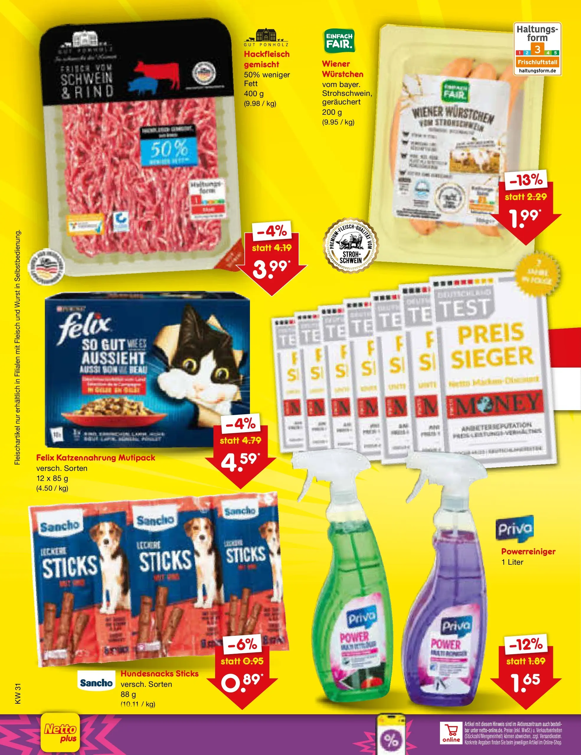Netto Marken-Discount Prospekt Ergolding (ab 27.07.2026) ยป Angebote | Seite: 36 | Produkte: Wiener wurstchen, Wurst, Fleisch, Hackfleisch Netto Marken-Discount Prospekt Ergolding (ab 27.07.2026) ยป Angebote | Seite: 36 | Produkte: Wiener wurstchen, Wurst, Fleisch, Hackfleisch