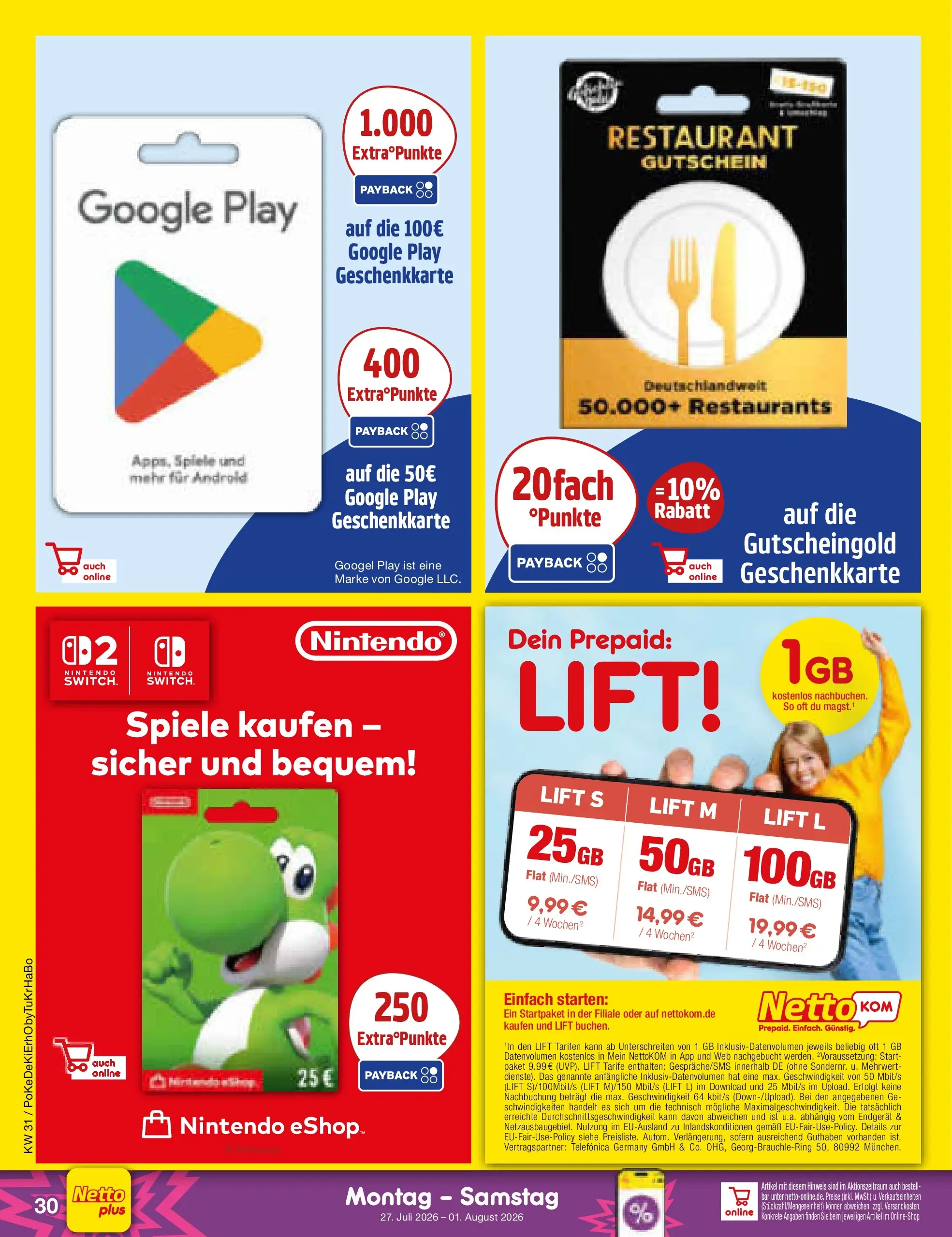 Netto Marken-Discount Prospekt Ergolding (ab 27.07.2026) ยป Angebote | Seite: 45 Netto Marken-Discount Prospekt Ergolding (ab 27.07.2026) ยป Angebote | Seite: 45