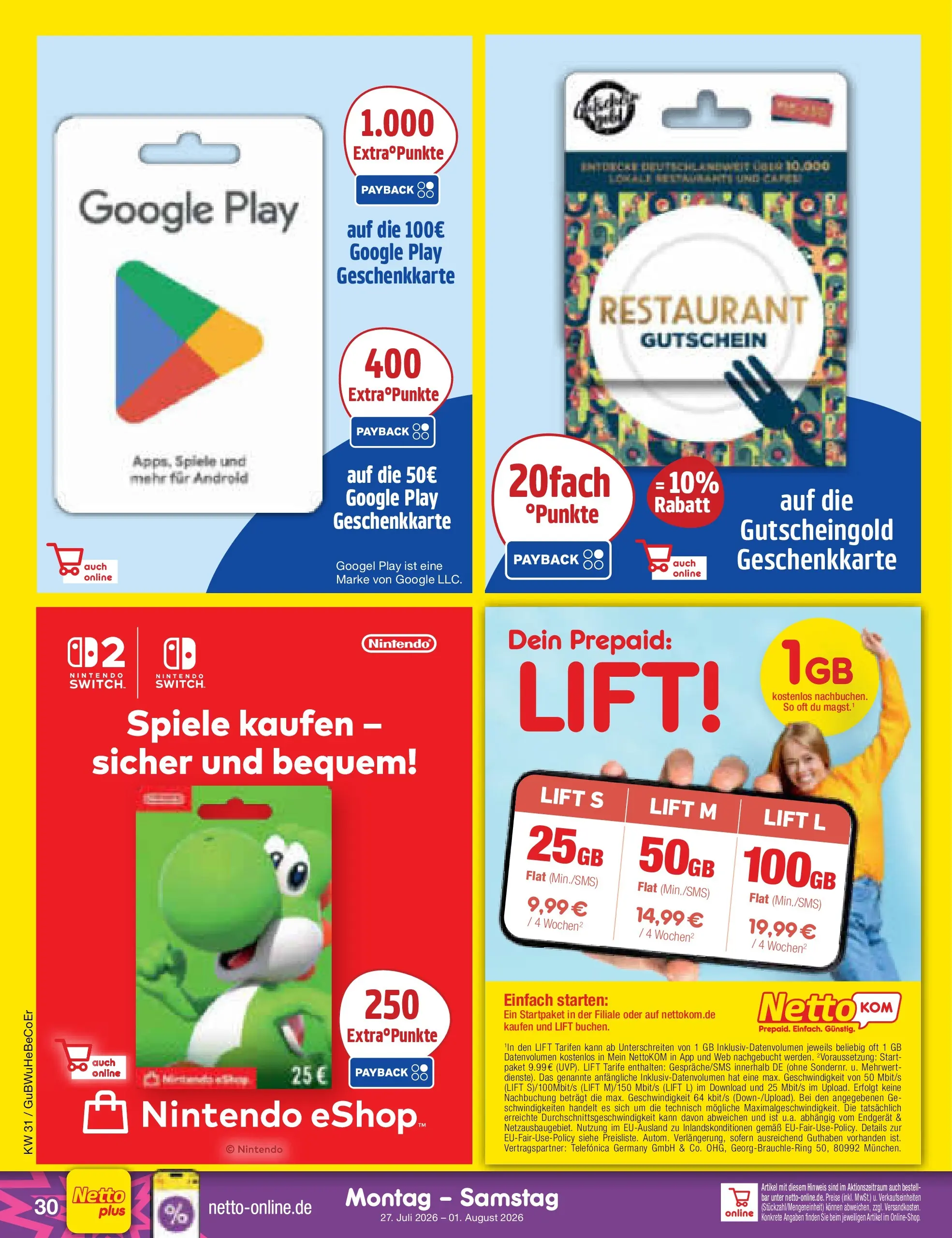 Netto Marken-Discount Prospekt Rostock (ab 27.07.2026) ยป Angebote | Seite: 45 Netto Marken-Discount Prospekt Rostock (ab 27.07.2026) ยป Angebote | Seite: 45