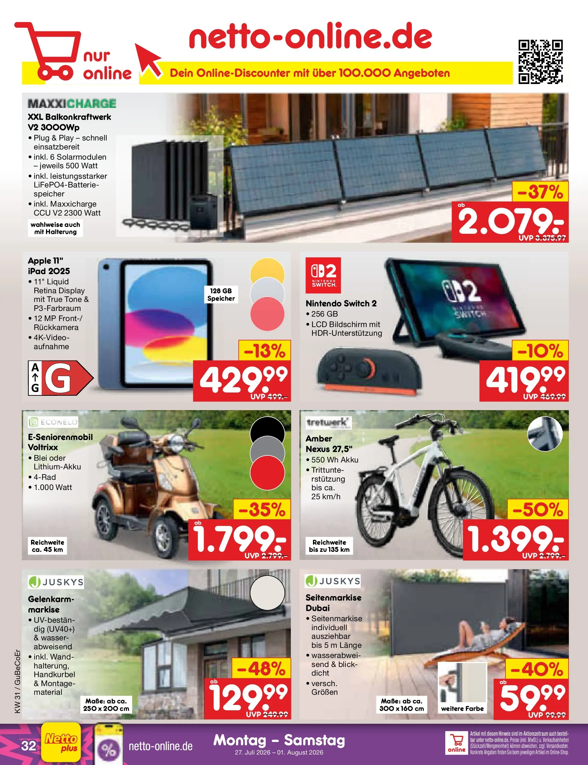 Netto Marken-Discount Prospekt Berlin-Prenzlauer Berg (ab 27.07.2026) ยป Angebote | Seite: 49 | Produkte: Ipad, Apple, Wasser, Bildschirm Netto Marken-Discount Prospekt Berlin-Prenzlauer Berg (ab 27.07.2026) ยป Angebote | Seite: 49 | Produkte: Ipad, Apple, Wasser, Bildschirm