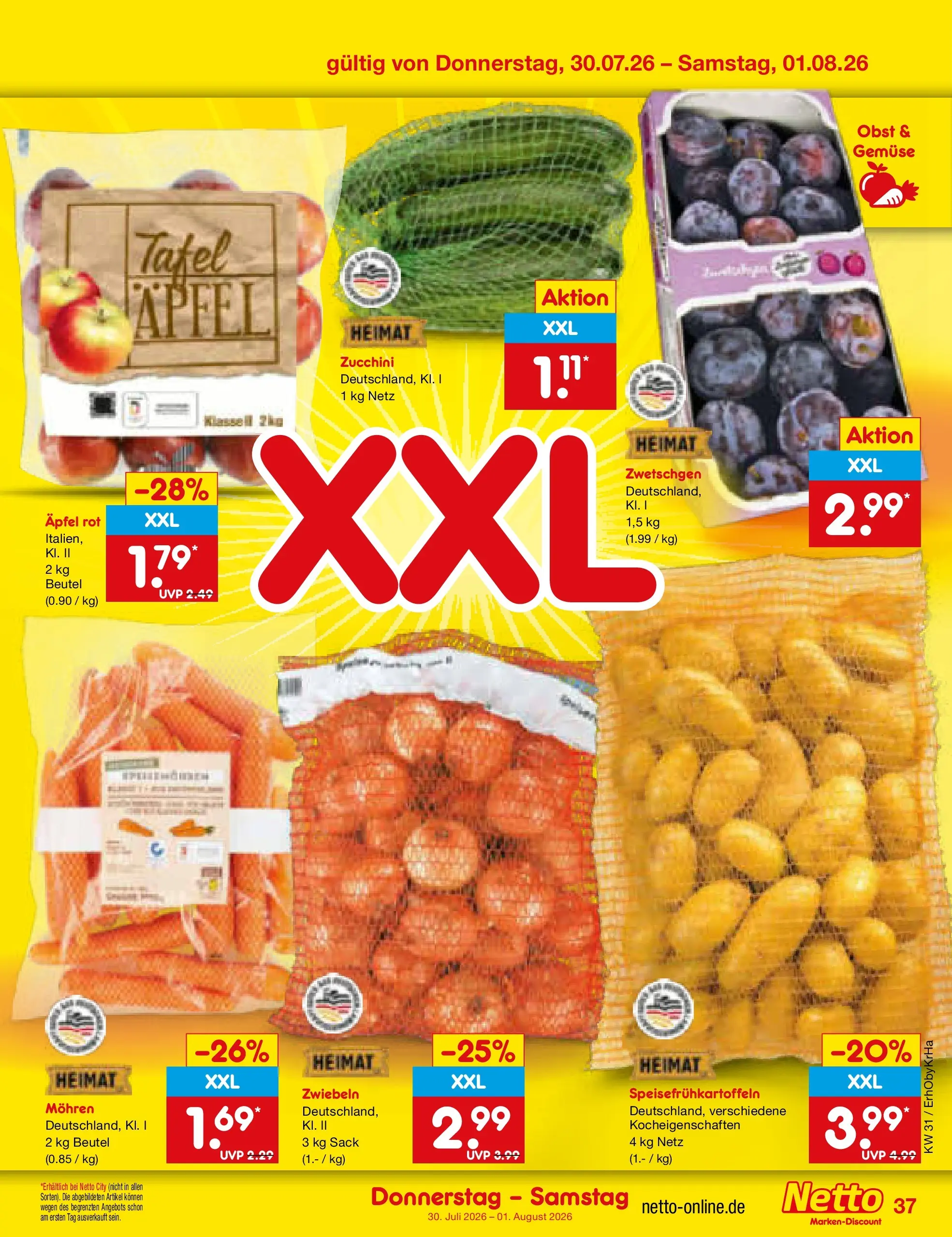 Netto Marken-Discount Prospekt Ergolding (ab 27.07.2026) ยป Angebote | Seite: 54 | Produkte: Zwiebeln, Gemรผse, Obst, Zucchini Netto Marken-Discount Prospekt Ergolding (ab 27.07.2026) ยป Angebote | Seite: 54 | Produkte: Zwiebeln, Gemรผse, Obst, Zucchini