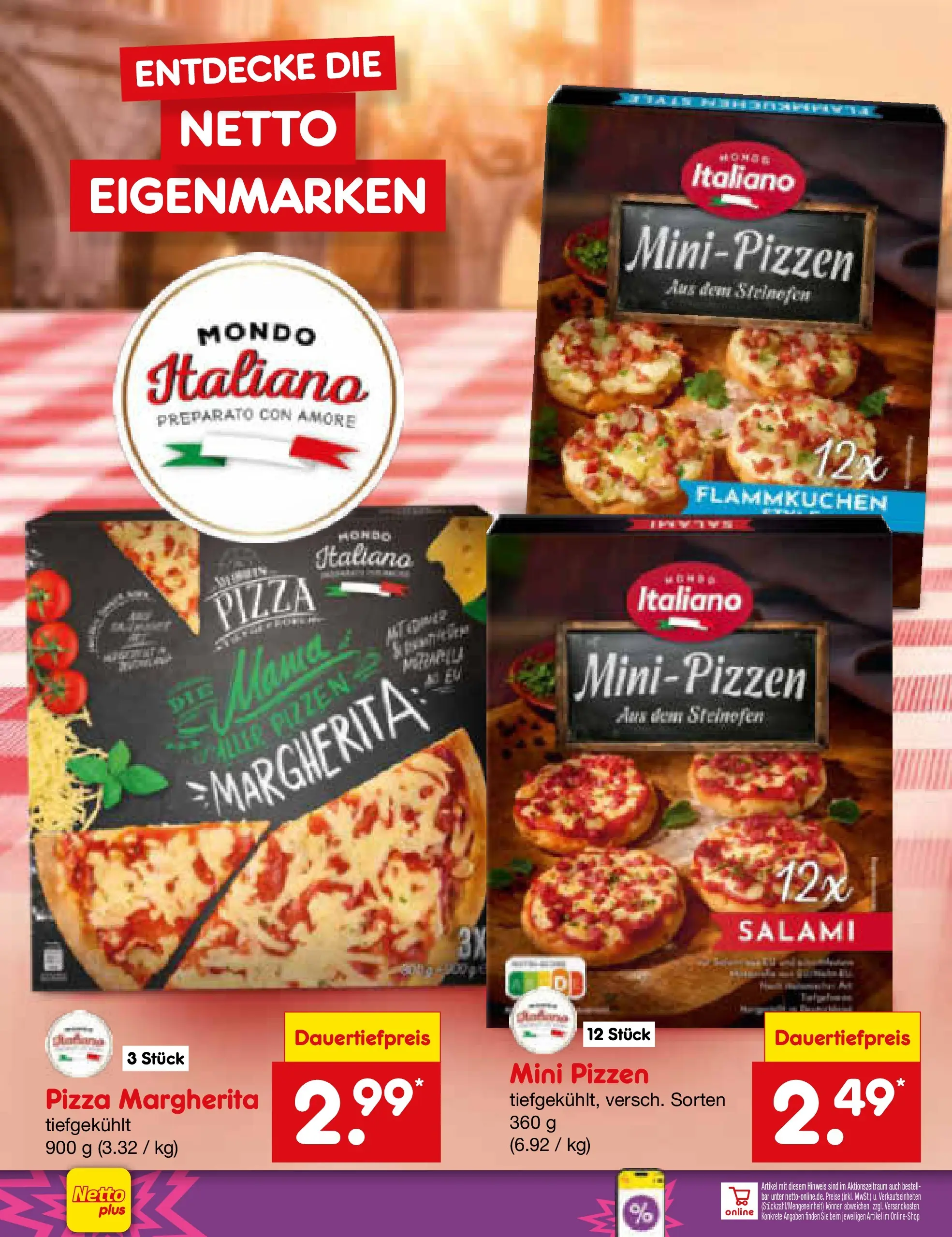 Netto Marken-Discount Prospekt Ergolding (ab 27.07.2026) ยป Angebote | Seite: 57 | Produkte: Salami, Pizza Netto Marken-Discount Prospekt Ergolding (ab 27.07.2026) ยป Angebote | Seite: 57 | Produkte: Salami, Pizza