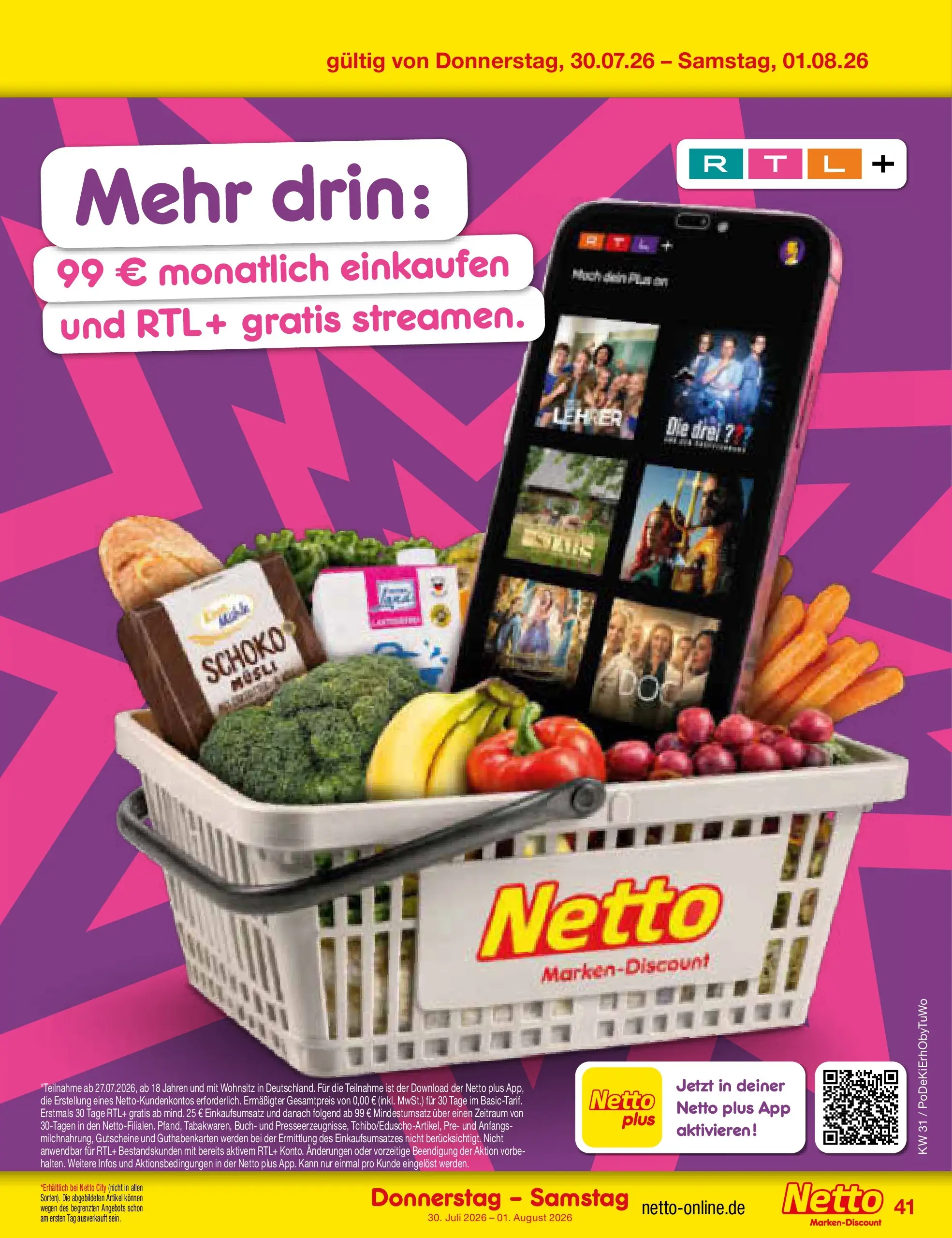 Netto Marken-Discount Prospekt Ergolding (ab 27.07.2026) ยป Angebote | Seite: 60 | Produkte: Musli Netto Marken-Discount Prospekt Ergolding (ab 27.07.2026) ยป Angebote | Seite: 60 | Produkte: Musli