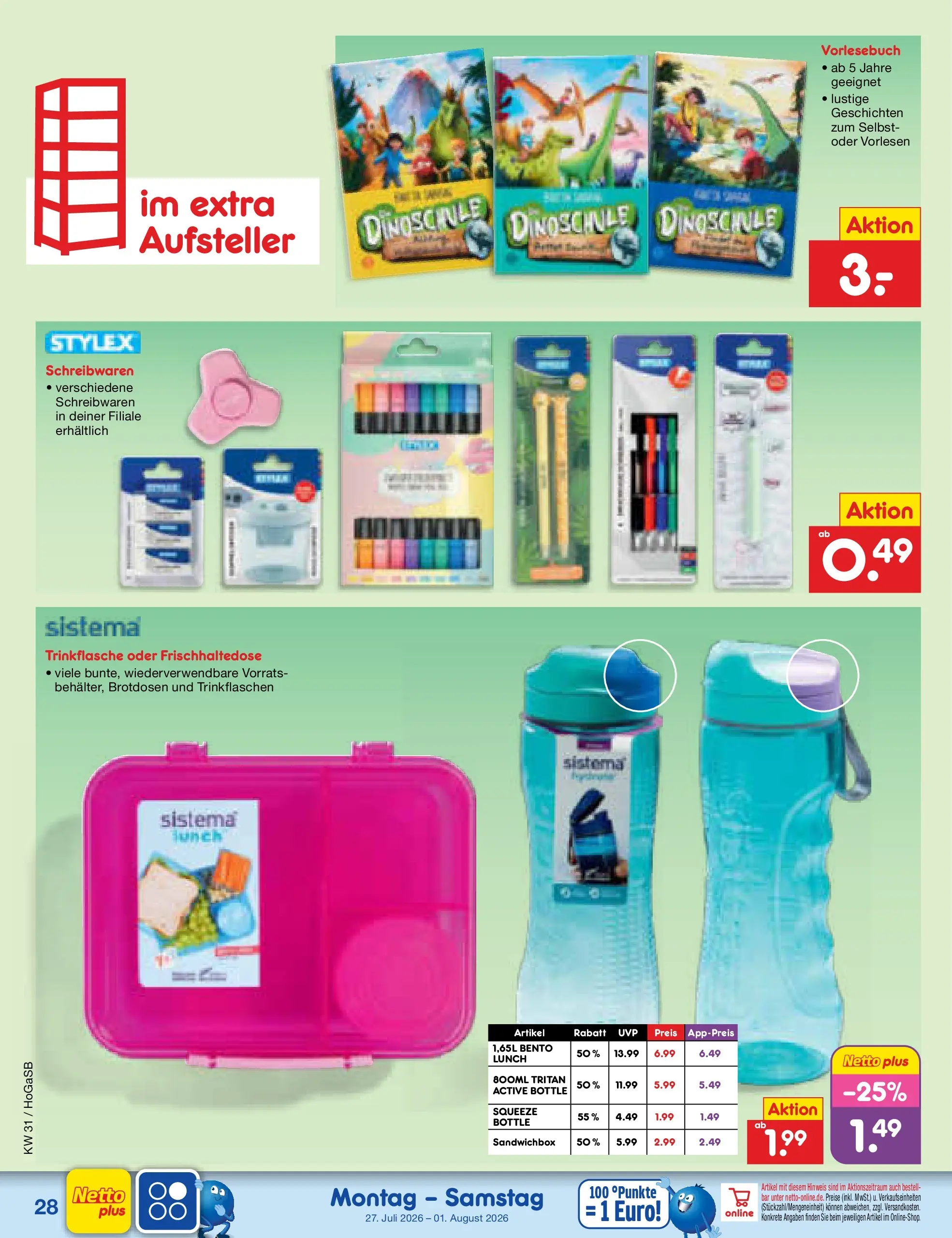 Netto Marken-Discount Prospekt Hannover (ab 27.07.2026) ยป Angebote | Seite: 43 Netto Marken-Discount Prospekt Hannover (ab 27.07.2026) ยป Angebote | Seite: 43