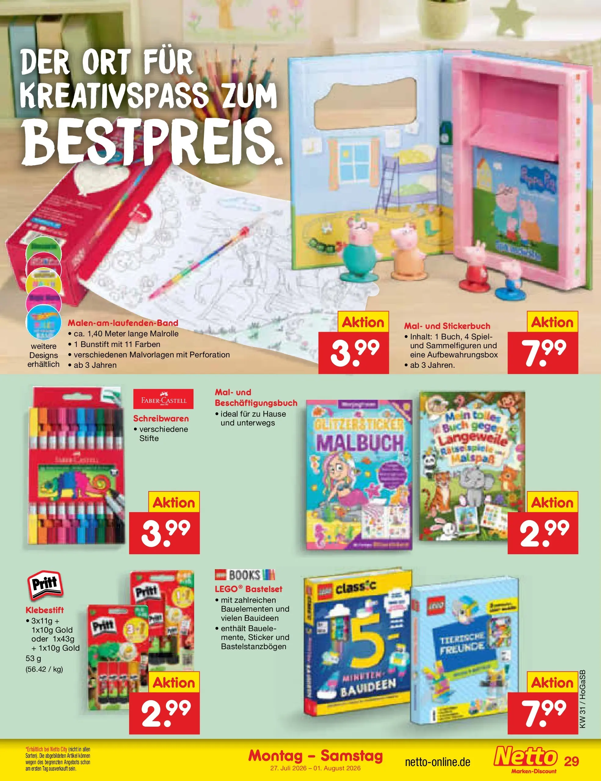Netto Marken-Discount Prospekt Hannover (ab 27.07.2026) ยป Angebote | Seite: 44 | Produkte: Spiel Netto Marken-Discount Prospekt Hannover (ab 27.07.2026) ยป Angebote | Seite: 44 | Produkte: Spiel