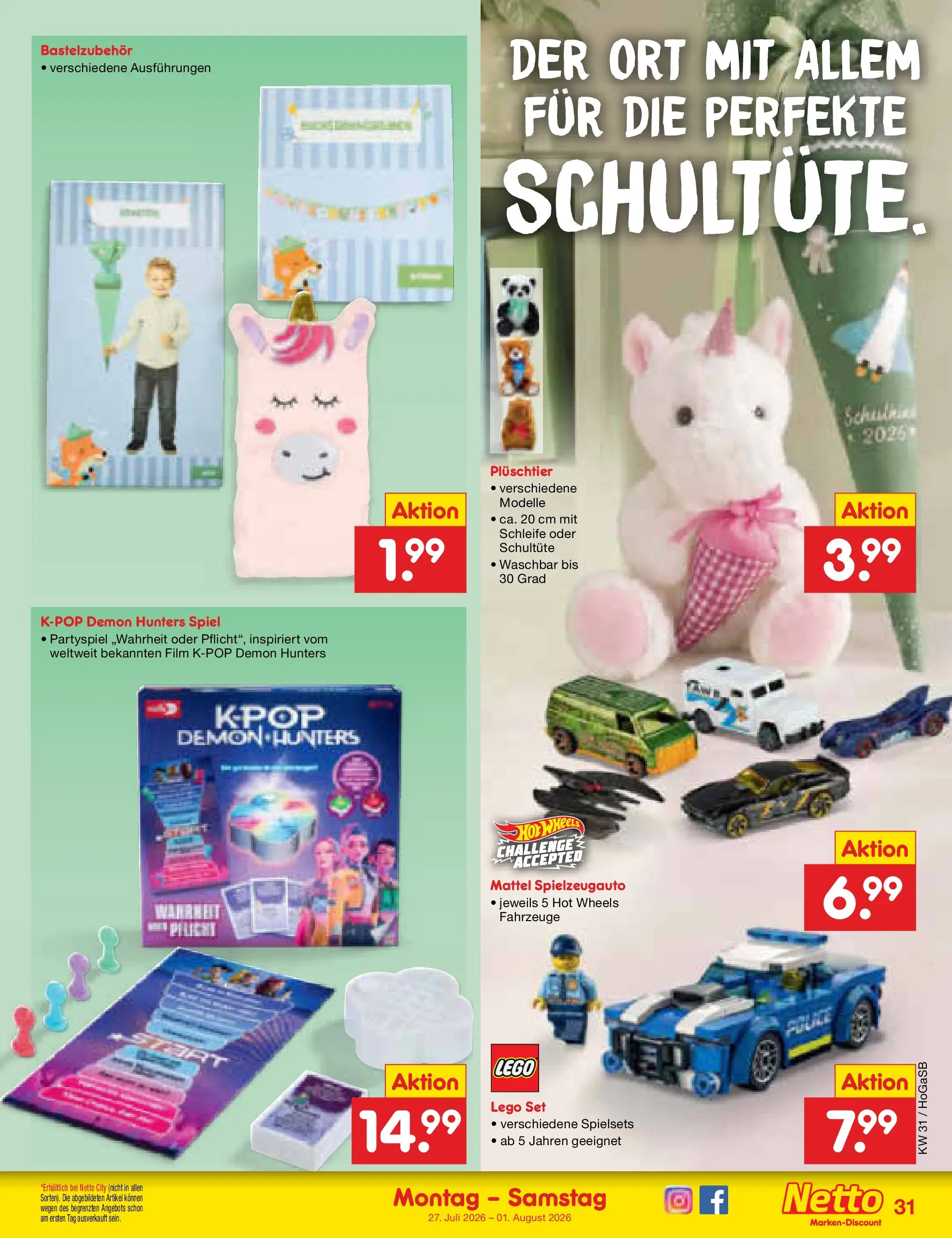Netto Marken-Discount Prospekt Hannover (ab 27.07.2026) ยป Angebote | Seite: 46 | Produkte: Spiel Netto Marken-Discount Prospekt Hannover (ab 27.07.2026) ยป Angebote | Seite: 46 | Produkte: Spiel