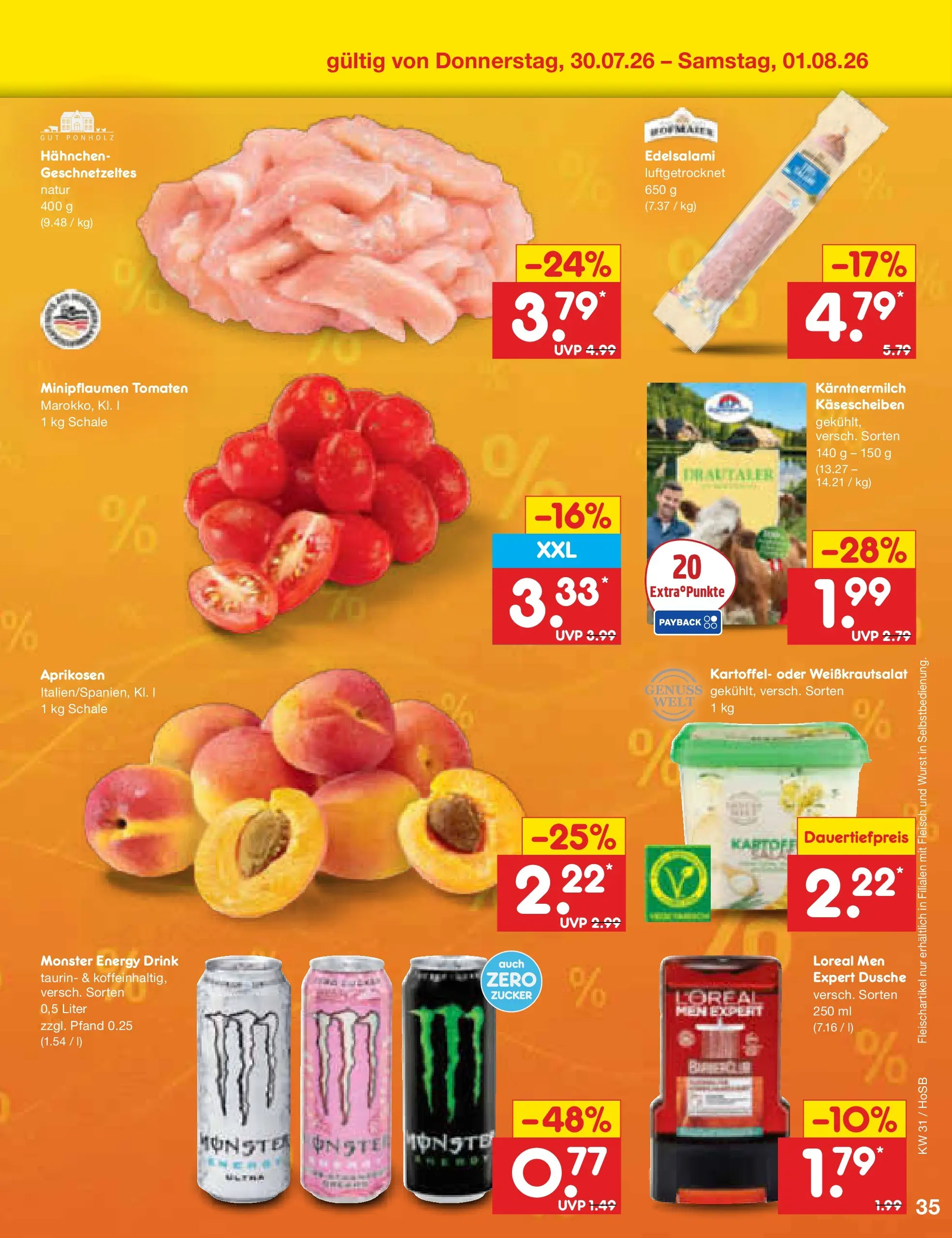 Netto Marken-Discount Prospekt Hannover (ab 27.07.2026) ยป Angebote | Seite: 52 | Produkte: Energy, Tomaten, Monster, Zucker Netto Marken-Discount Prospekt Hannover (ab 27.07.2026) ยป Angebote | Seite: 52 | Produkte: Energy, Tomaten, Monster, Zucker