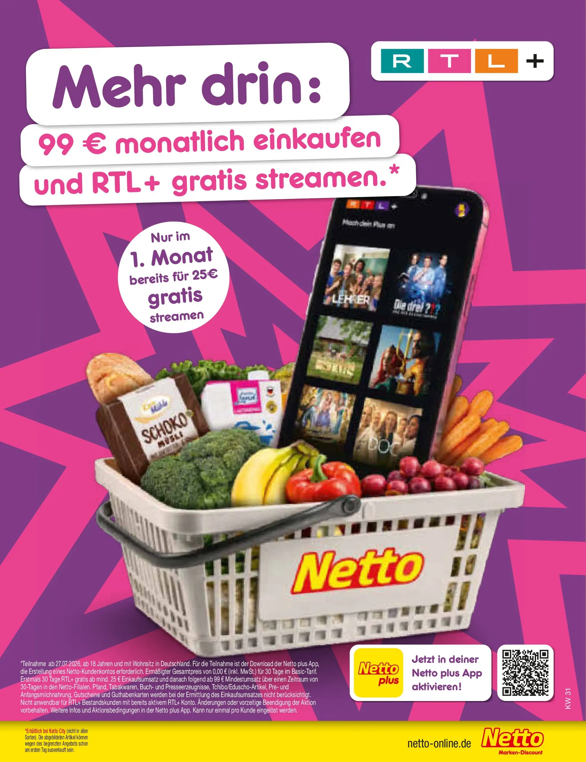 Netto Marken-Discount Prospekt Ergolding (ab 27.07.2026) ยป Angebote | Seite: 71 Netto Marken-Discount Prospekt Ergolding (ab 27.07.2026) ยป Angebote | Seite: 71