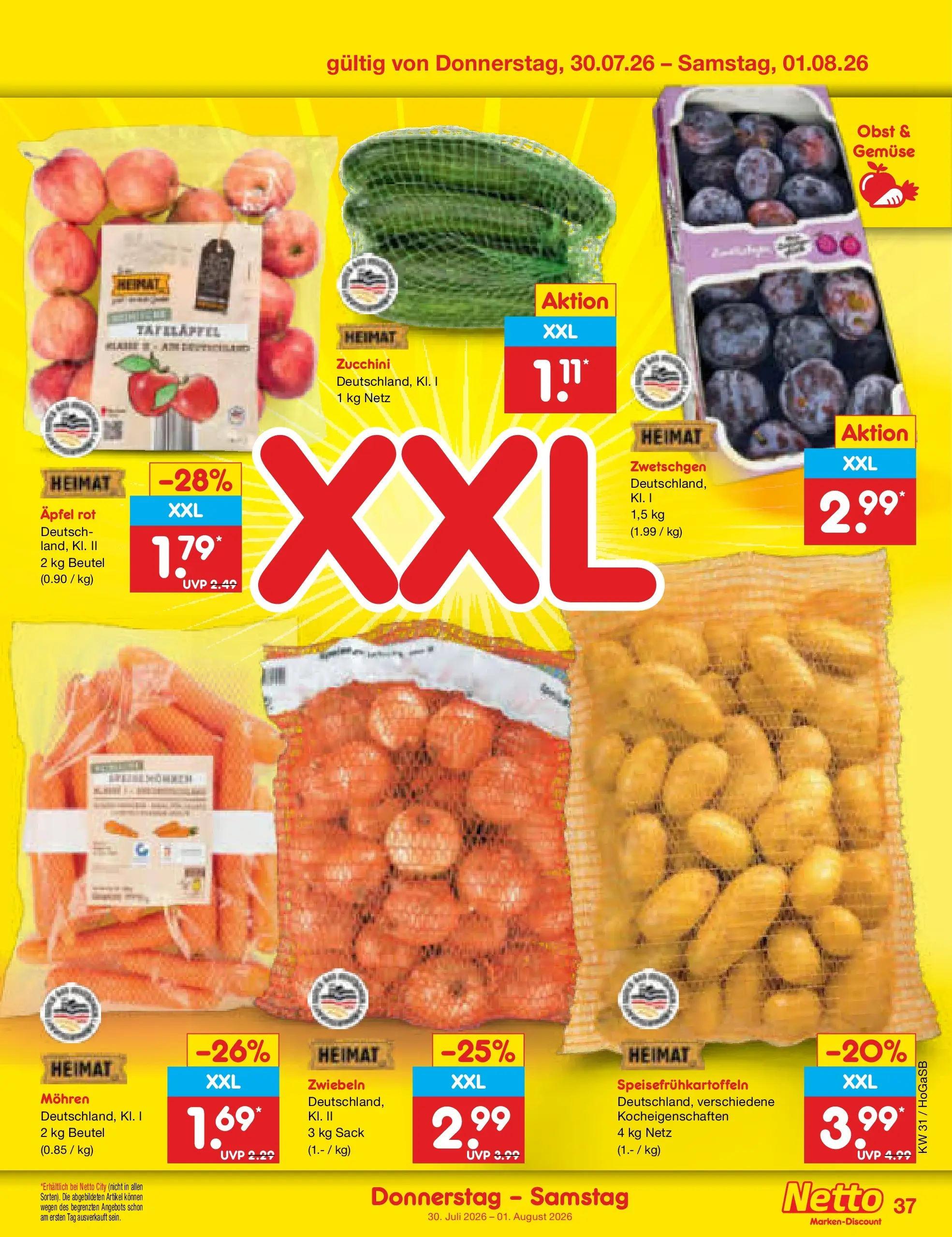 Netto Marken-Discount Prospekt Hannover (ab 27.07.2026) ยป Angebote | Seite: 54 | Produkte: รpfel, Zwiebeln, Obst, Zucchini Netto Marken-Discount Prospekt Hannover (ab 27.07.2026) ยป Angebote | Seite: 54 | Produkte: รpfel, Zwiebeln, Obst, Zucchini