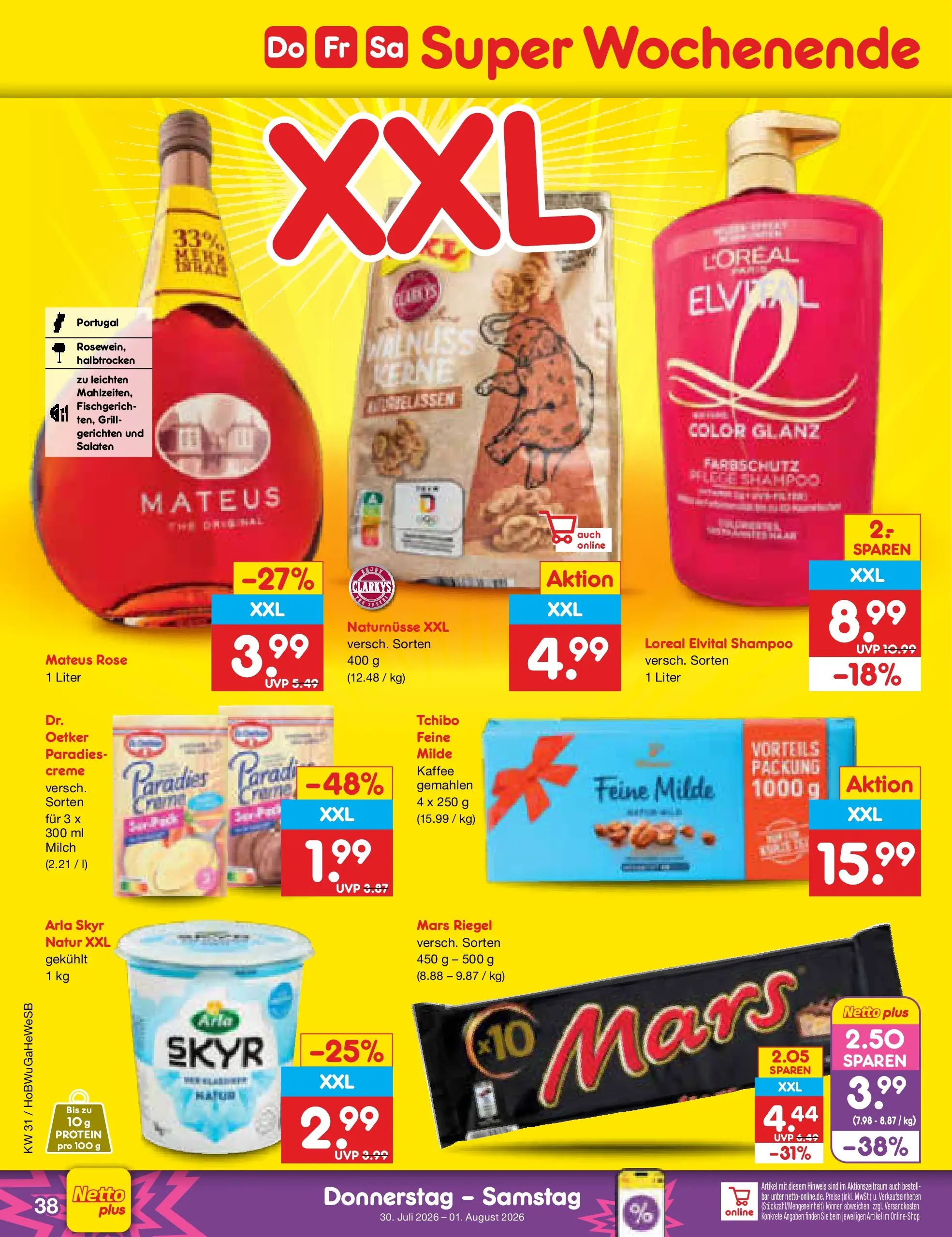 Netto Marken-Discount Prospekt Hannover (ab 27.07.2026) ยป Angebote | Seite: 55 | Produkte: Milch, Kaffee, Mars, Skyr Netto Marken-Discount Prospekt Hannover (ab 27.07.2026) ยป Angebote | Seite: 55 | Produkte: Milch, Kaffee, Mars, Skyr