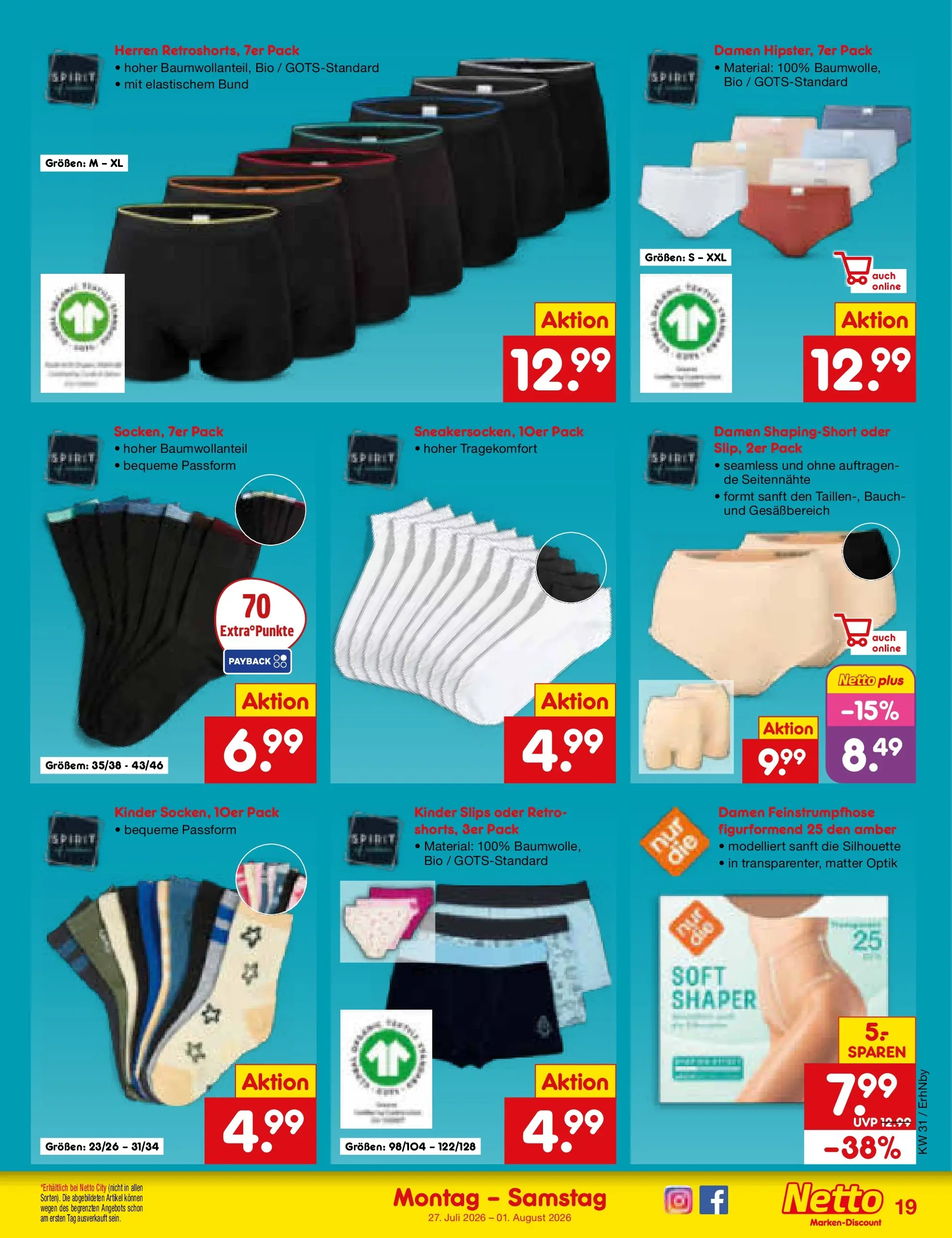 Netto Marken-Discount Prospekt Metten (ab 27.07.2026) » Angebote | Seite: 29