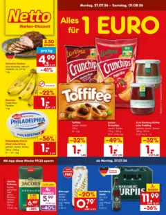 Netto Marken-Discount Prospekt Leonberg ab 27.07.2026 gültig