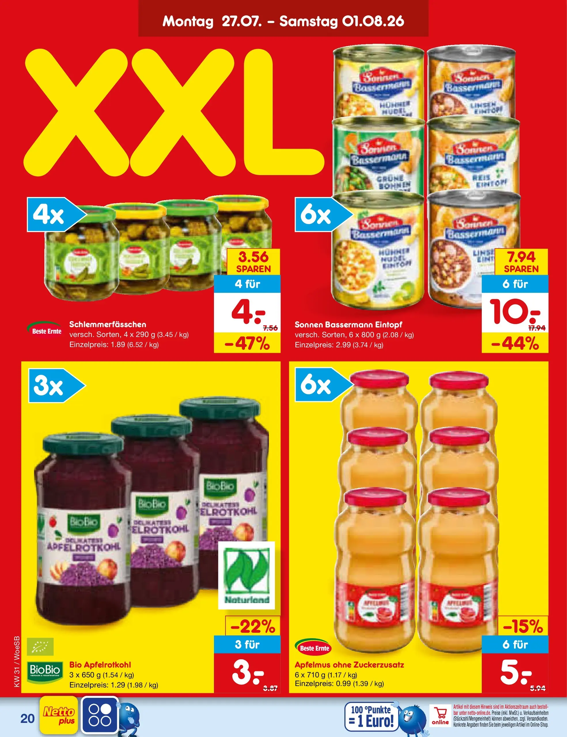 Netto Marken-Discount Prospekt Leonberg (ab 27.07.2026) » Angebote | Seite: 32