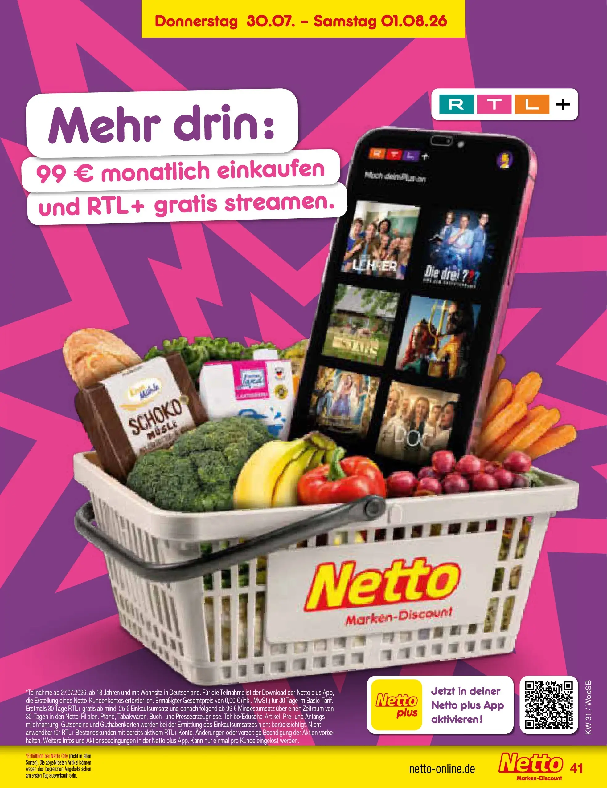 Netto Marken-Discount Prospekt Leonberg (ab 27.07.2026) » Angebote | Seite: 60 | Produkte: Musli
