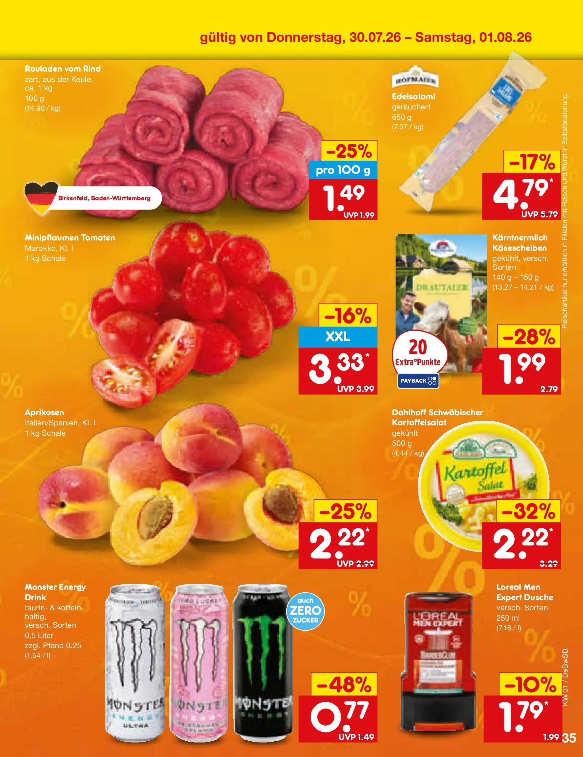 Netto Marken-Discount Prospekt Waiblingen-Bittenfeld (ab 27.07.2026) ยป Angebote | Seite: 52 | Produkte: Dusche, Tomaten, Zucker, Wurst Netto Marken-Discount Prospekt Waiblingen-Bittenfeld (ab 27.07.2026) ยป Angebote | Seite: 52 | Produkte: Dusche, Tomaten, Zucker, Wurst
