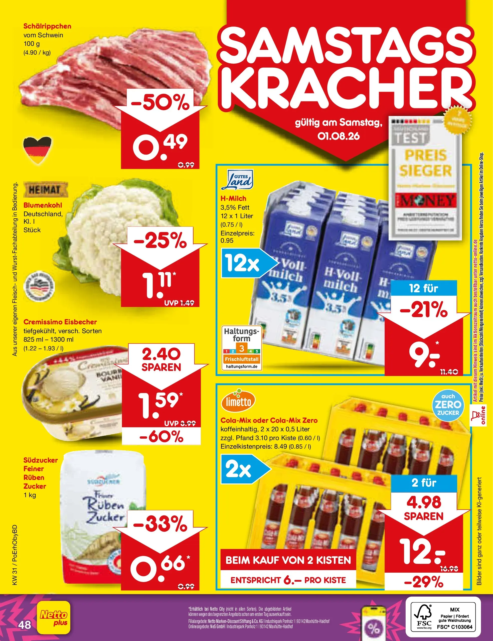 Netto Marken-Discount Prospekt Ergolding (ab 27.07.2026) ยป Angebote | Seite: 67 | Produkte: Cremissimo, Milch, Bilder, Zucker Netto Marken-Discount Prospekt Ergolding (ab 27.07.2026) ยป Angebote | Seite: 67 | Produkte: Cremissimo, Milch, Bilder, Zucker