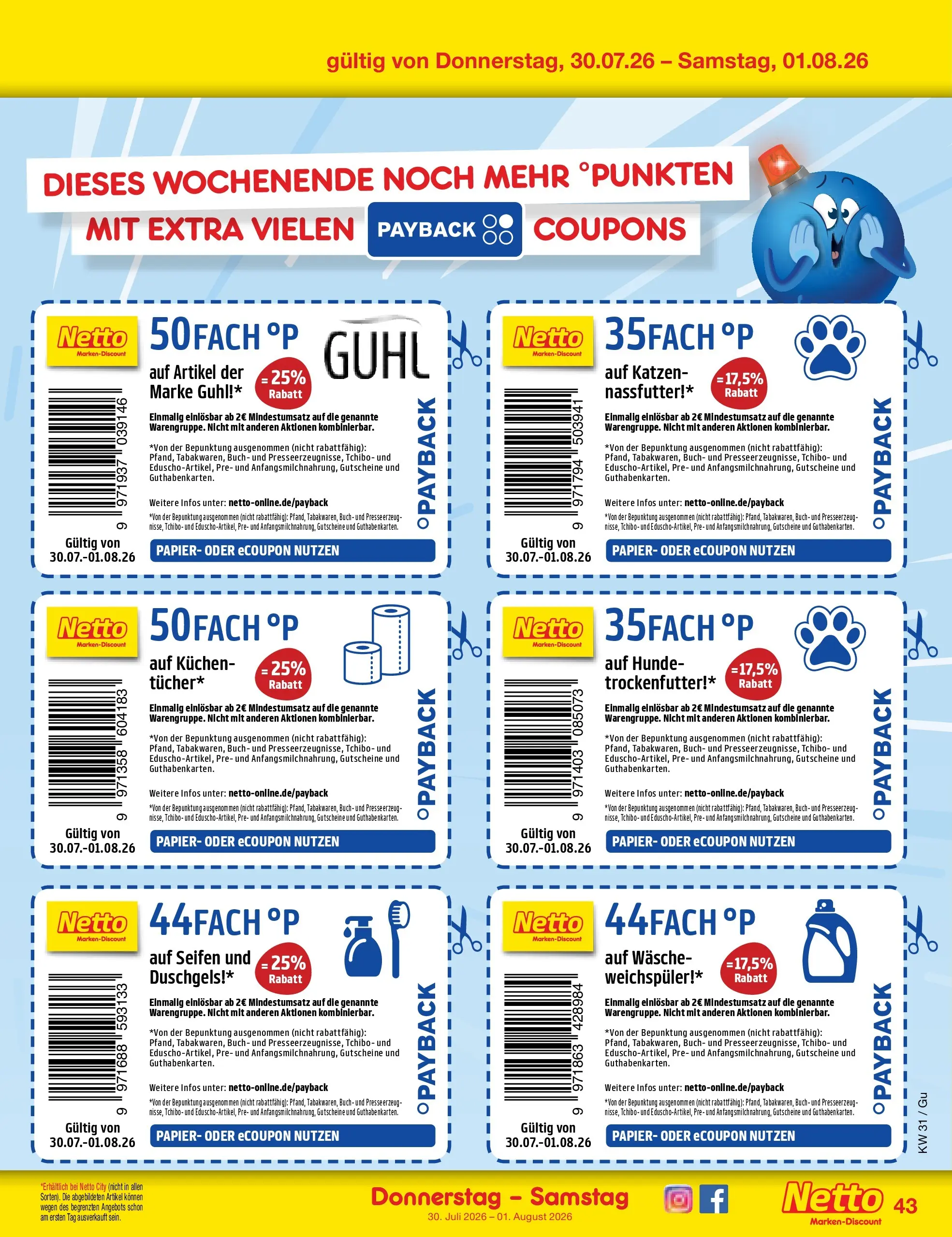 Netto Marken-Discount Prospekt Augustusburg (ab 27.07.2026) ยป Angebote | Seite: 62 | Produkte: Weichspรผler, Kuchen Netto Marken-Discount Prospekt Augustusburg (ab 27.07.2026) ยป Angebote | Seite: 62 | Produkte: Weichspรผler, Kuchen
