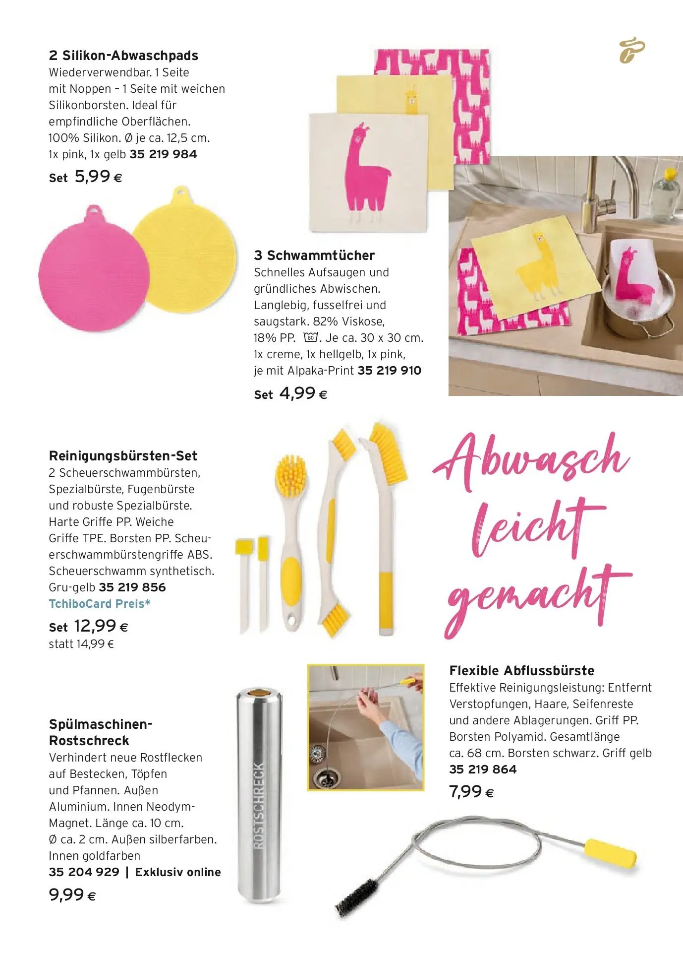 Tchibo Eduscho - Tchibo: Einfach putzig von 30.07.2026 - Aktuelle Angebote | Seite: 10