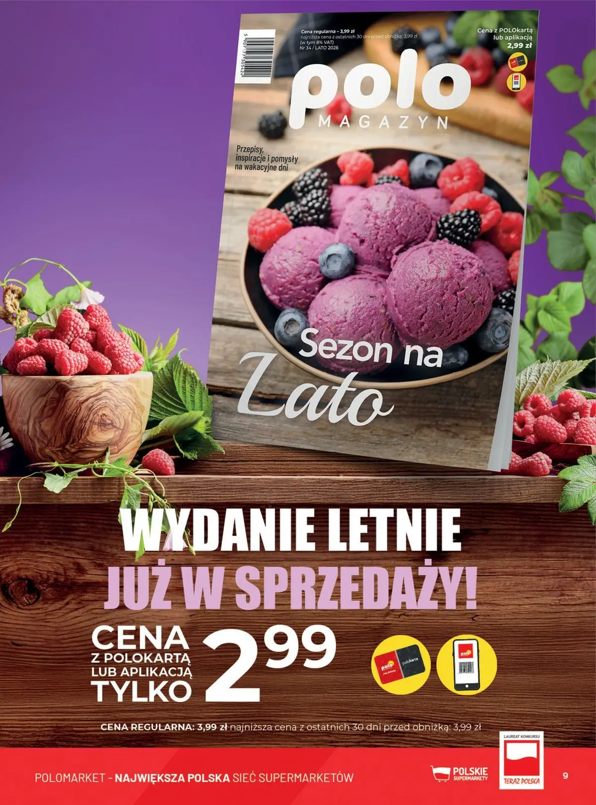 Nowa POLOmarket gazetka od jutra 22.07.2026 | Strona: 9