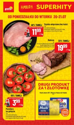 Pogląd oferty "POLOmarket gazetka - Super Hity" - ważna od 20.07.2026