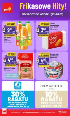 Pogląd oferty "POLOmarket gazetka - Frikasowe Hity" - ważna od 22.07.2026 Pogląd oferty "POLOmarket gazetka - Frikasowe Hity" - ważna od 22.07.2026