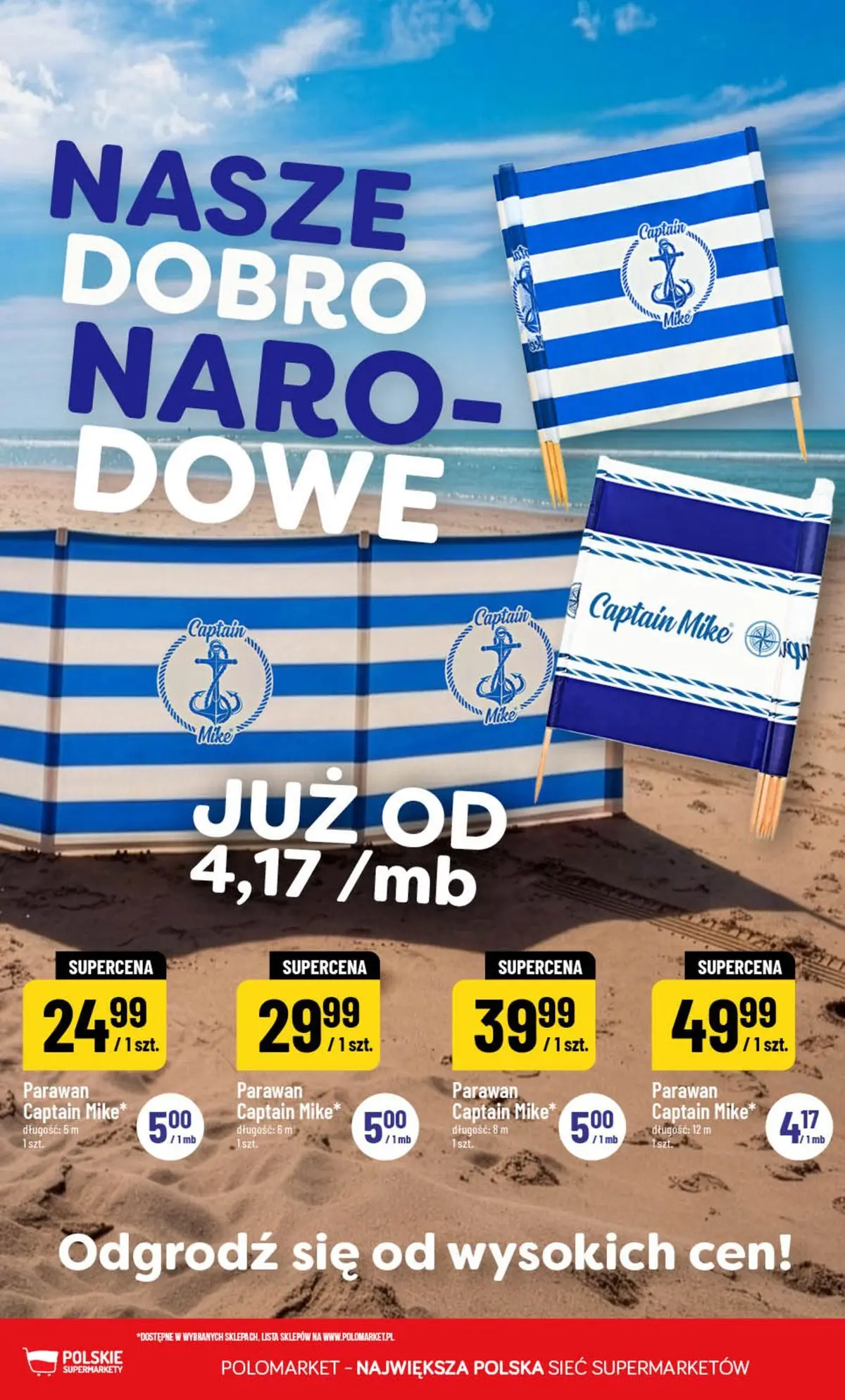 Nowa POLOmarket gazetka od jutra (22.07.2026) | Strona: 70 | Produkty: Parawan Nowa POLOmarket gazetka od jutra 22.07.2026 | Strona: 70 | Produkty: Parawan