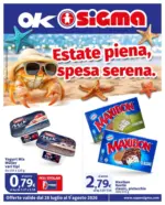 Sigma Estate piena, spesa serena, Ok Sigma - al 09.08.2026