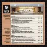 Potrefen&aacute; Husa Poledn&iacute; menu &ndash; do 24.07.2026