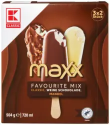 K-Classic Сладолед на клечка микс 6x120мл/504 г