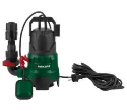 Parkside&reg; Потопяема помпа PTPS 400 B1 за мръсна вода, до 7 м