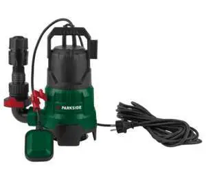Parkside&reg; Потопяема помпа PTPS 400 B1 за мръсна вода, до 7 м