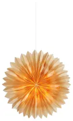 LED-Dekoleuchte Solina Pendant Star 60 Amber max. 6 Watt