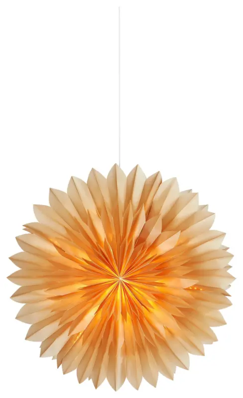 LED-Dekoleuchte Solina Pendant Star 60 Amber max. 6 Watt