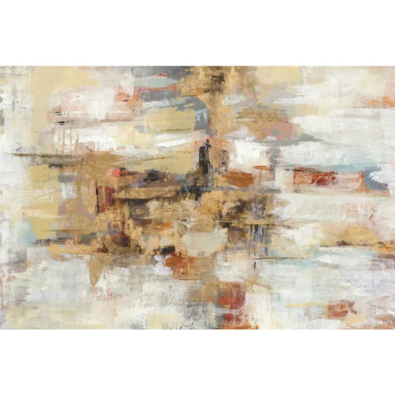 Leinwandbild Abstraktes Multicolor 80/120 cm