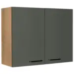 XXXLutz Lauterach - Ihr M&ouml;belhaus bei Bregenz K&uuml;chenoberschrank 90/72/35 cm in Gr&uuml;n, Eichefarben