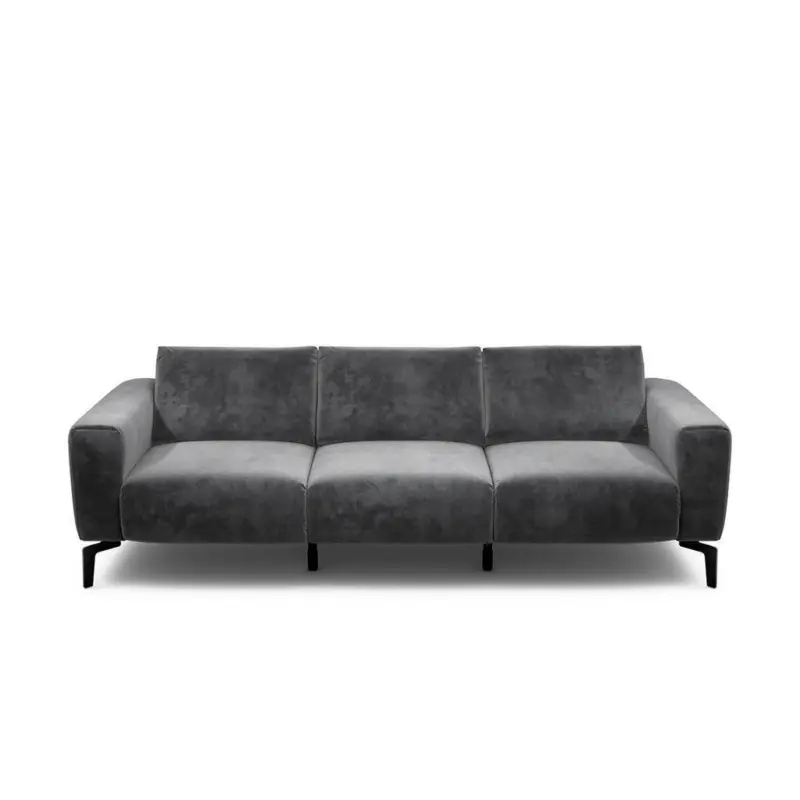 3-Sitzer-Sofa Cosy in Samt Anthrazit