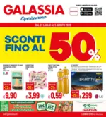 Galassia Sconti fino al 50% - al 05.08.2026