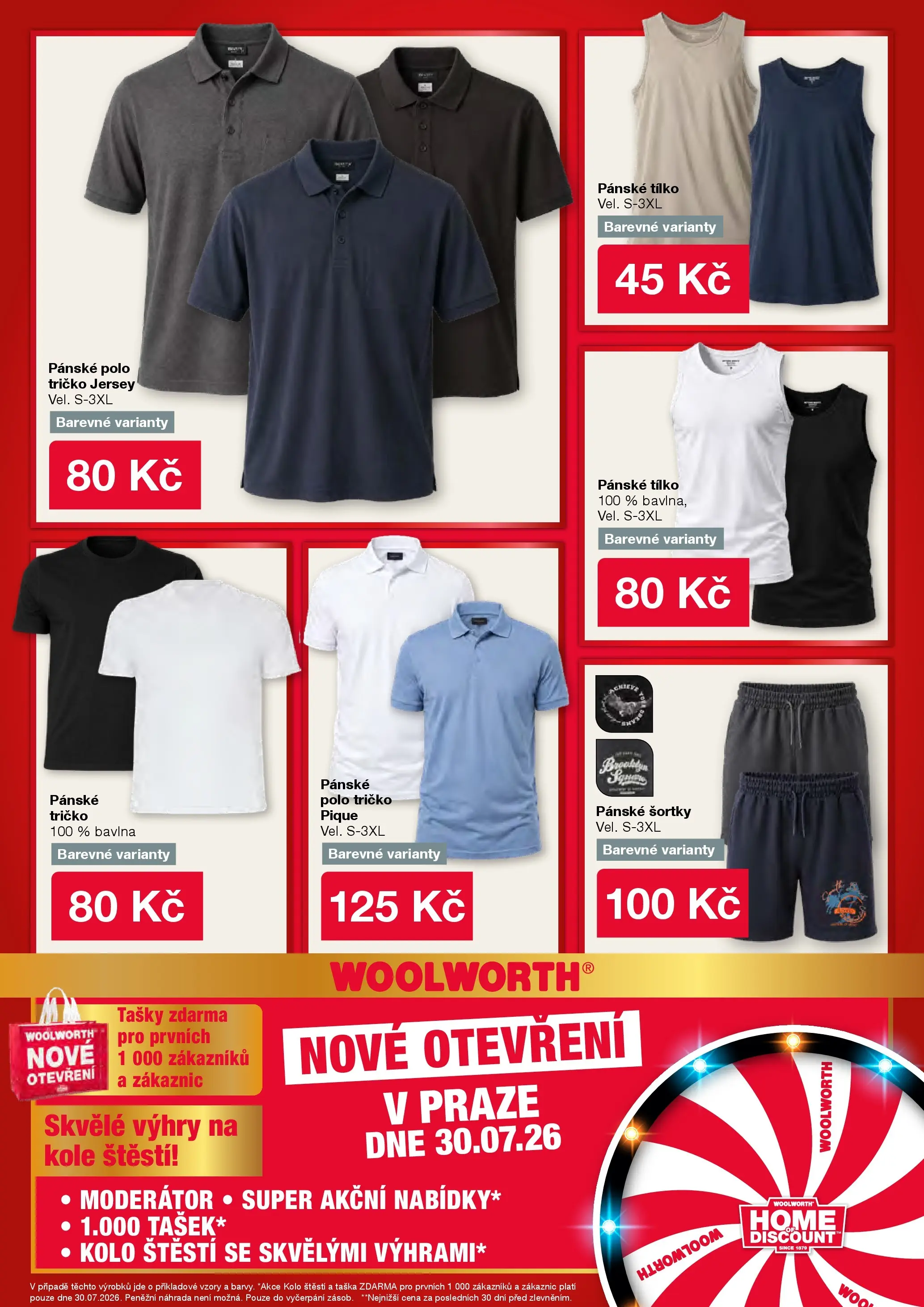 Woolworth - Ahoj Praha! od 29.05.2026 - akční nabídka | Strana: 4 | Produkty: Tričko, Tílko, Taška, Tašky