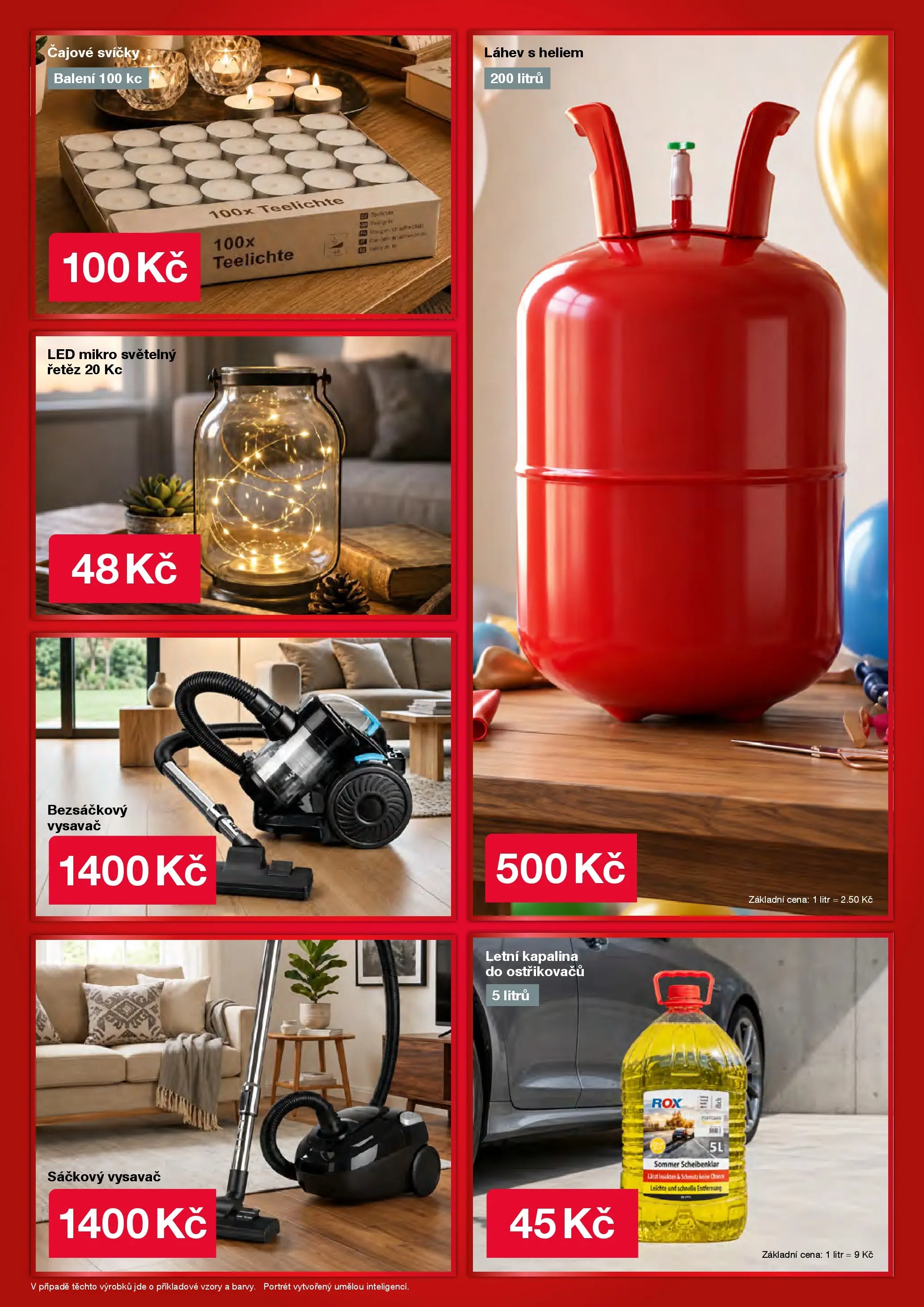 Woolworth - Ahoj Praha! od 29.05.2026 - akční nabídka | Strana: 11 | Produkty: Vysavač, Bezsáčkový vysavač, Svíčky, LED