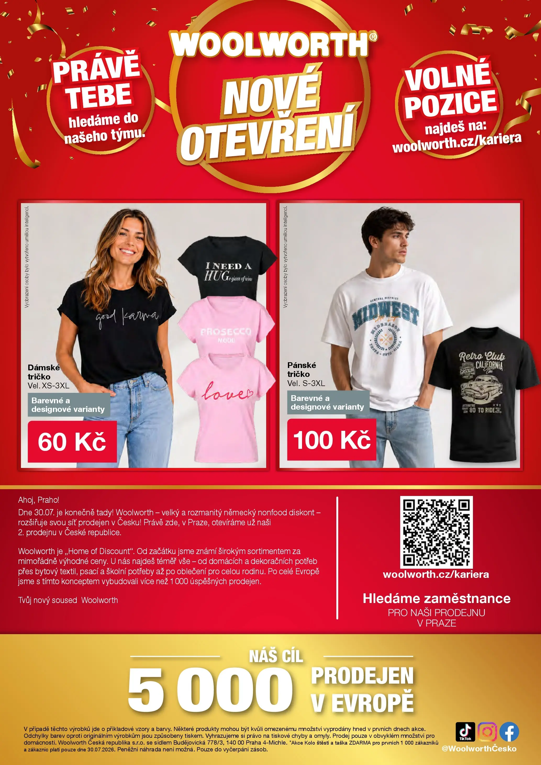 Woolworth - Ahoj Praha! od 29.05.2026 - akční nabídka | Strana: 12 | Produkty: Tričko, Síť, Kolo, Taška