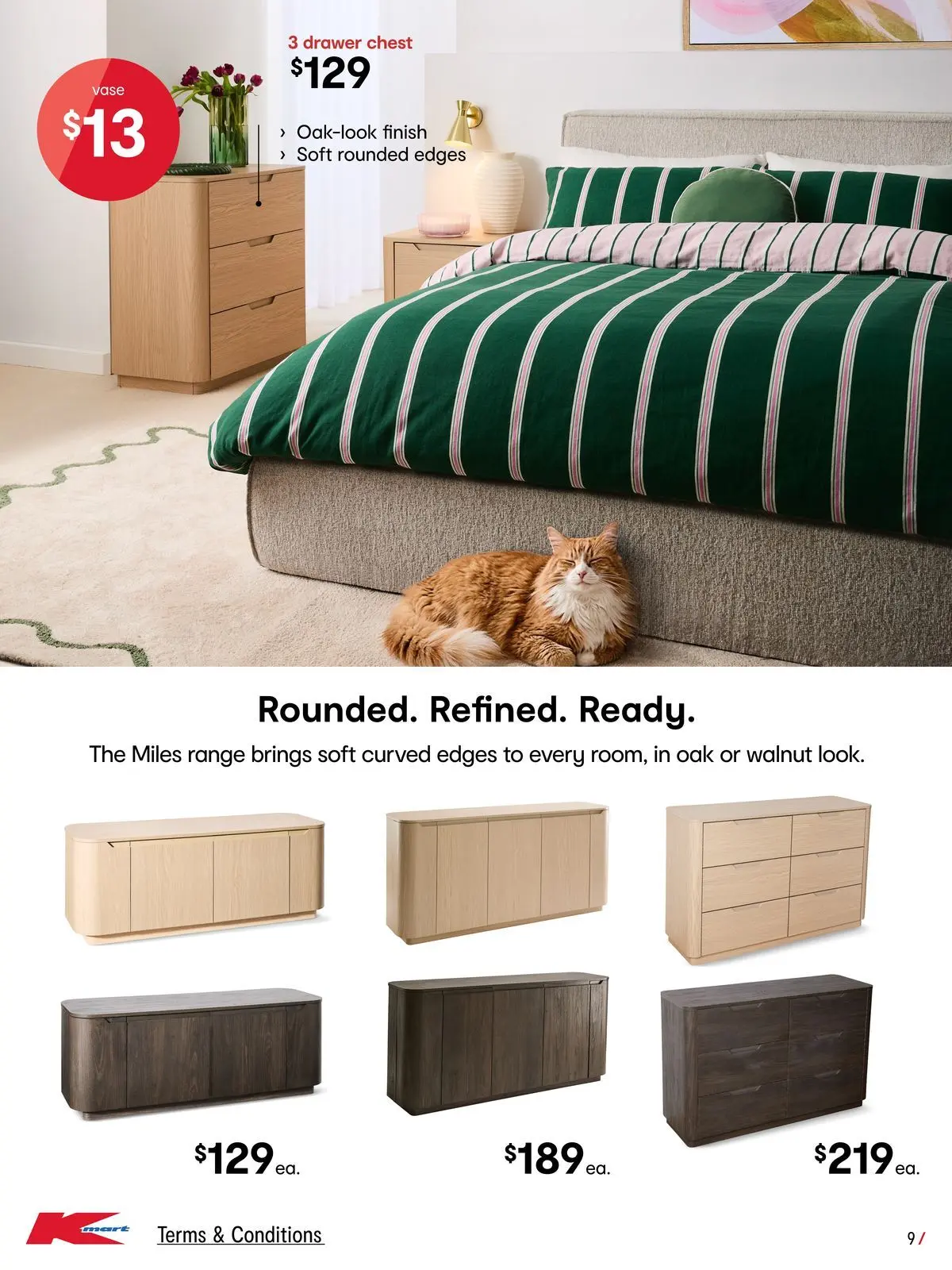 ﻿Kmart catalogue valid from 23/07/2026 > Online Australia | Page: 9 | Products: Drawer, Vase