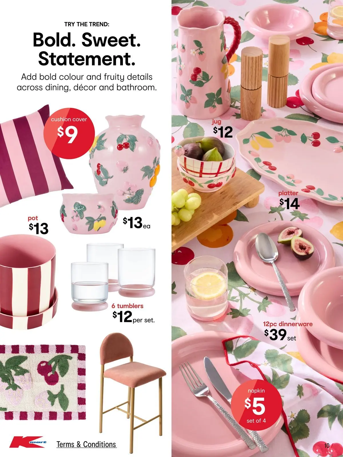 ﻿Kmart catalogue valid from 23/07/2026 > Online Australia | Page: 10 | Products: Cushion, Decor